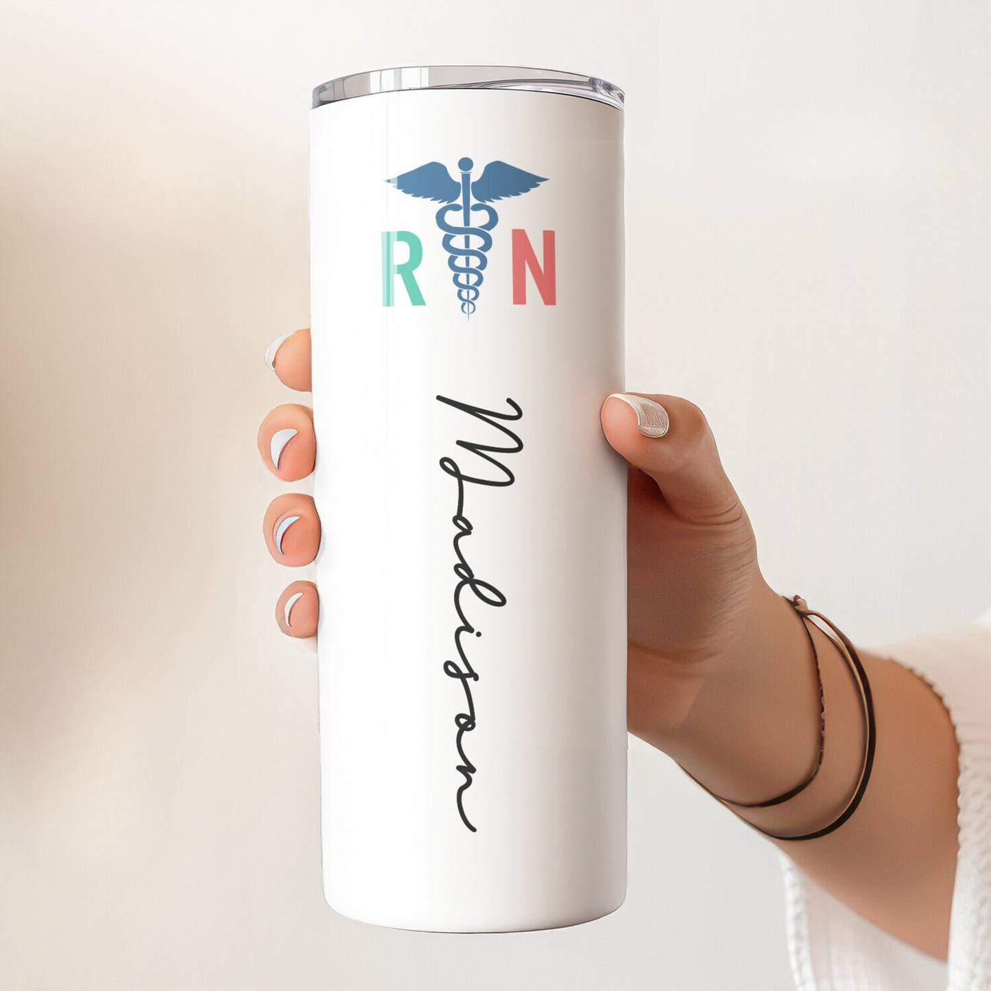 Personalized Nurse Tumbler - Appreciation Gift for Nursing Graduates