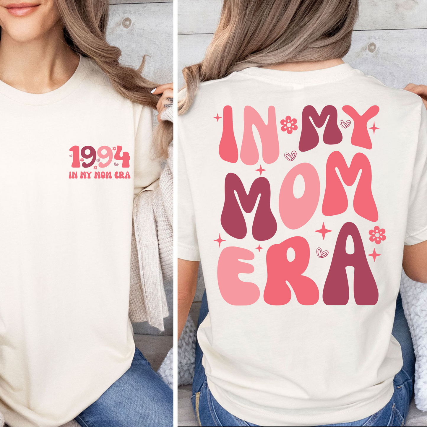 Mama-Jahre - Personalisierter Jahrgang Sweatshirt für Mütter