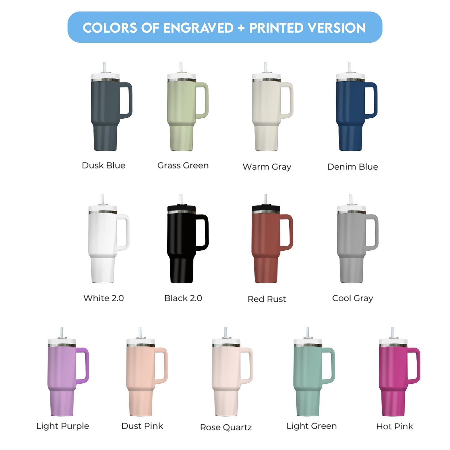 Personalized Dad Tumbler, Engraved Fathers Day Gift from Kids