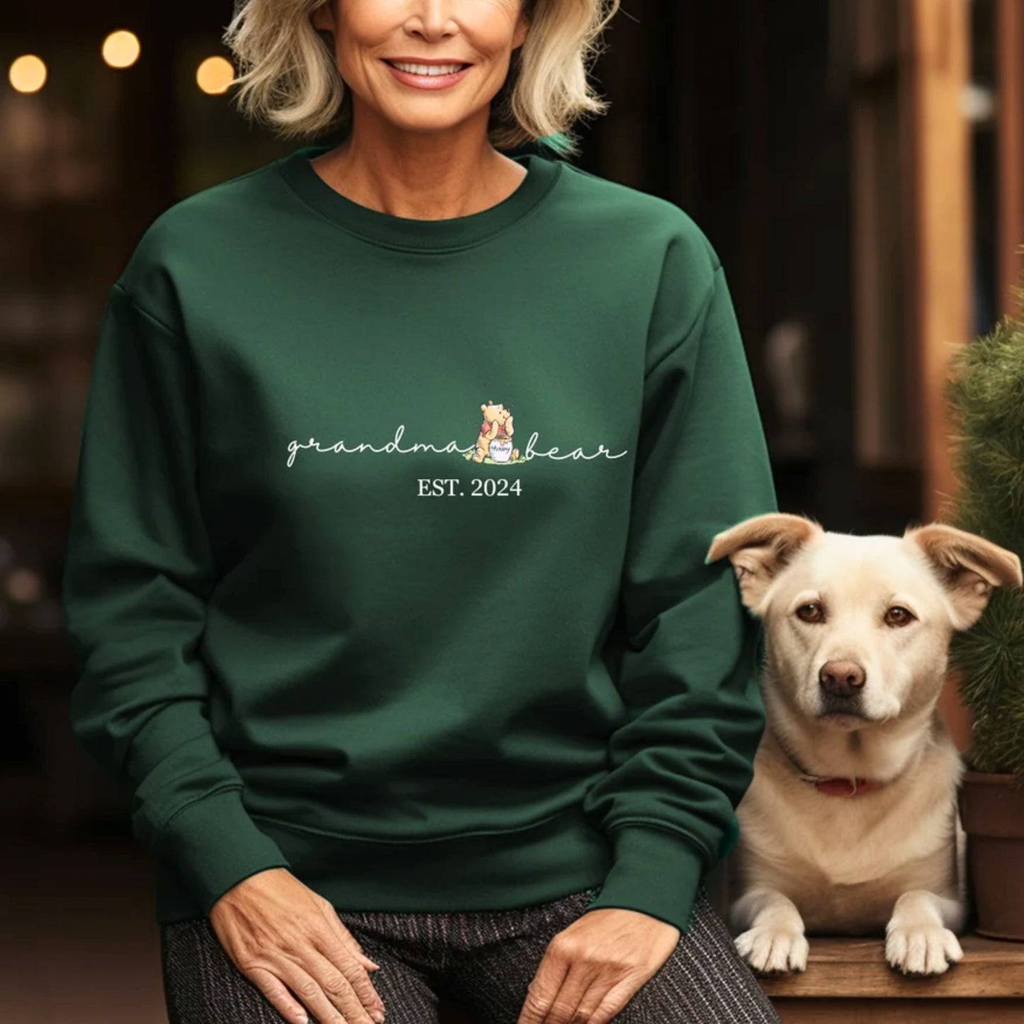 Personalisiertes Oma Bär Sweatshirt und Hemden, Oma Geschenk