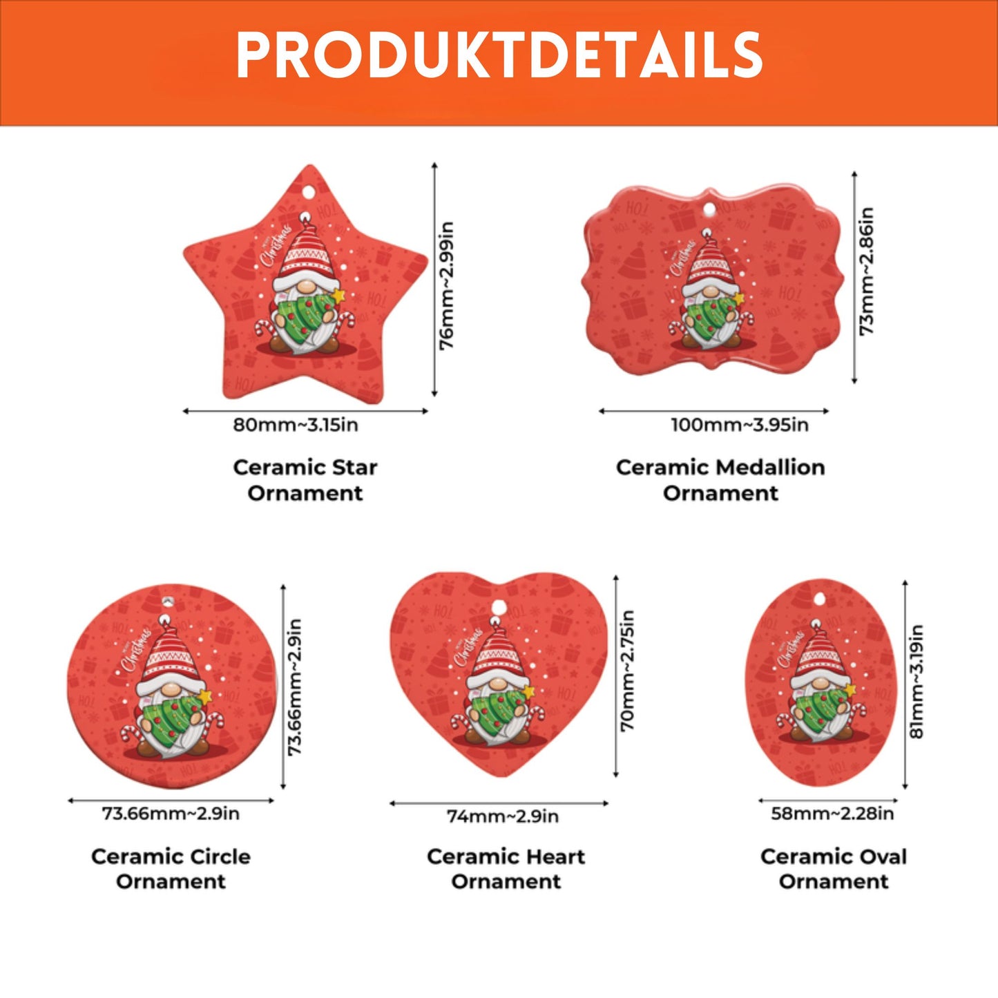 Personalisierter Hundebild-Ornament, Individuelle Weihnachtsgeschenke für Haustierliebhaber