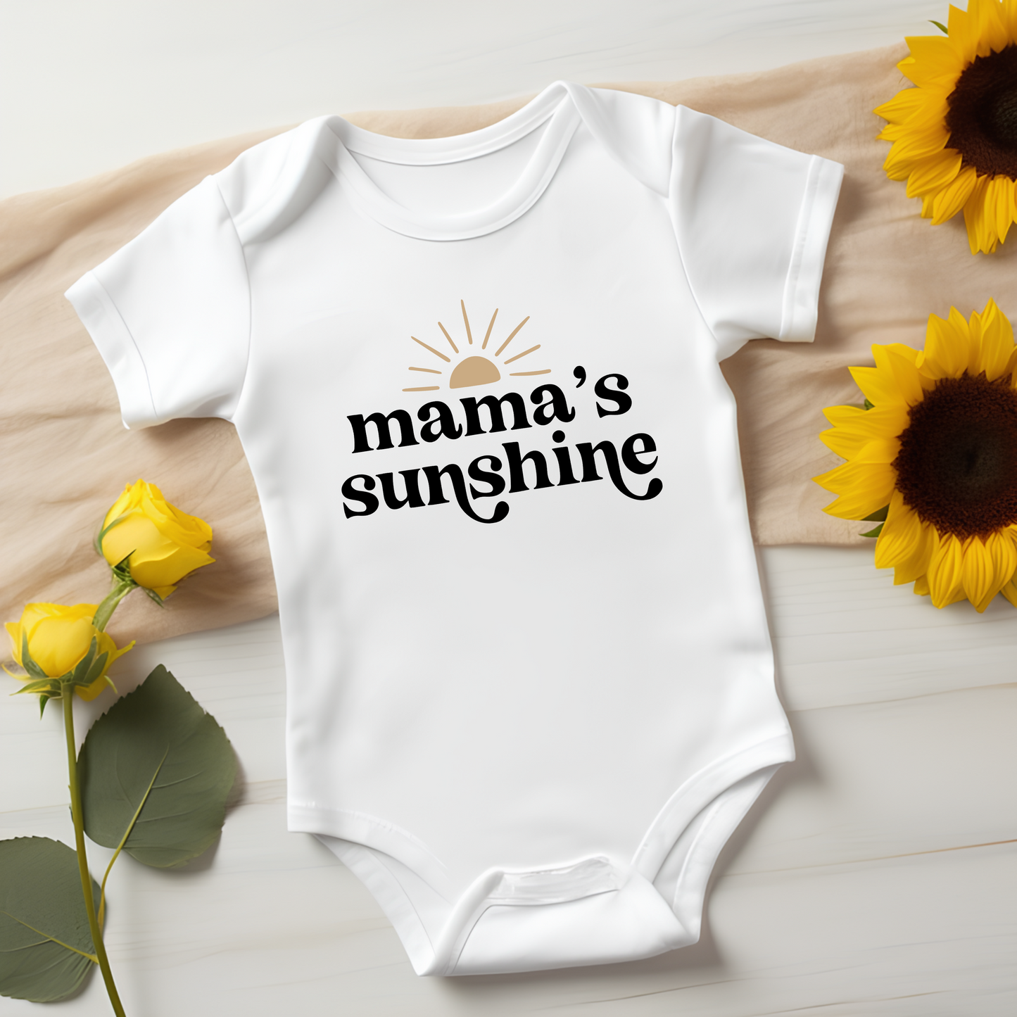 Mommy and Me Set - Chasing Sunshine - Geschenk für Mama und Baby