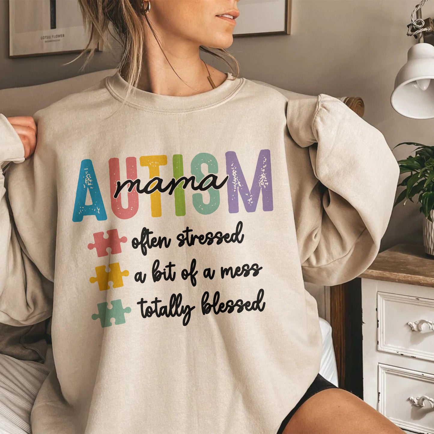 Autismus-Mama Shirt, Geschenk-Shirt für Autismus-Mamas
