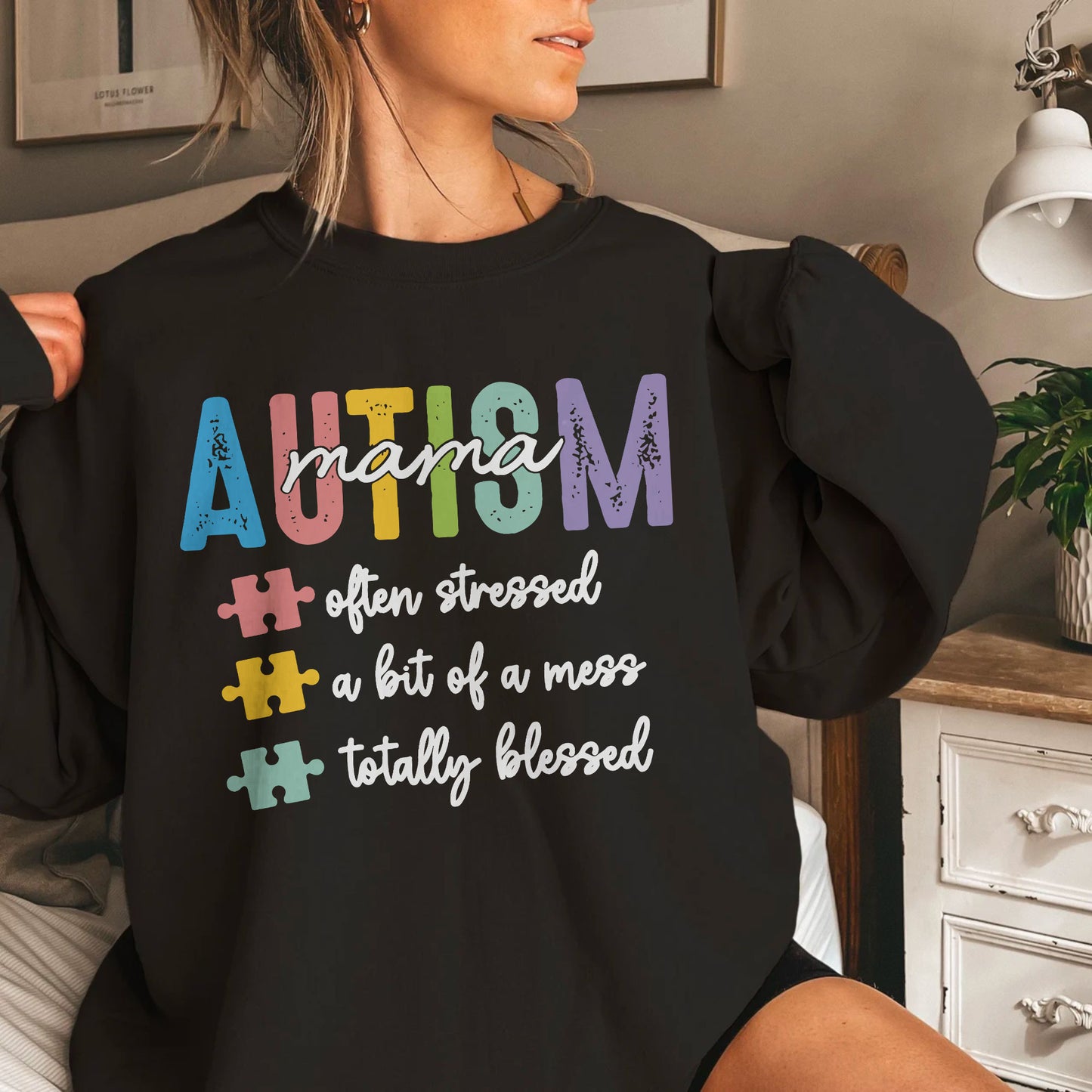 Autismus-Mama Shirt, Geschenk-Shirt für Autismus-Mamas