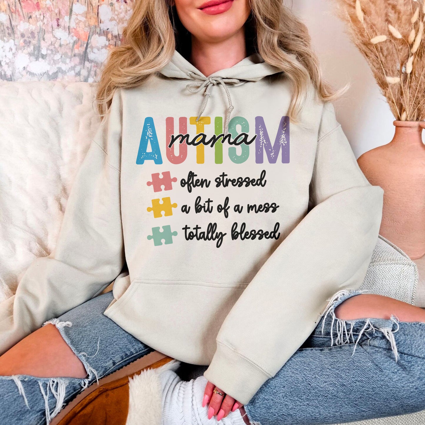 Autismus-Mama Shirt, Geschenk-Shirt für Autismus-Mamas
