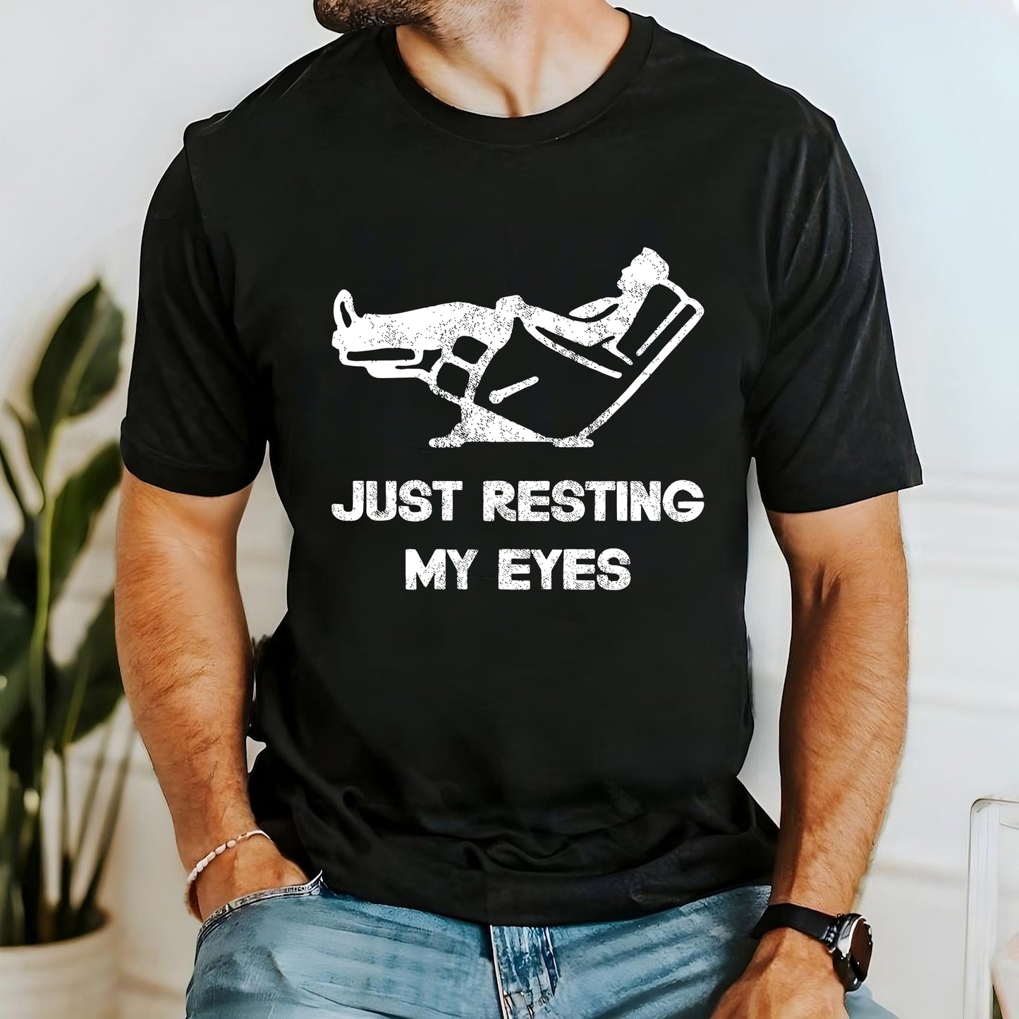 Just Resting My Eyes Shirt, Funny Dad Gift