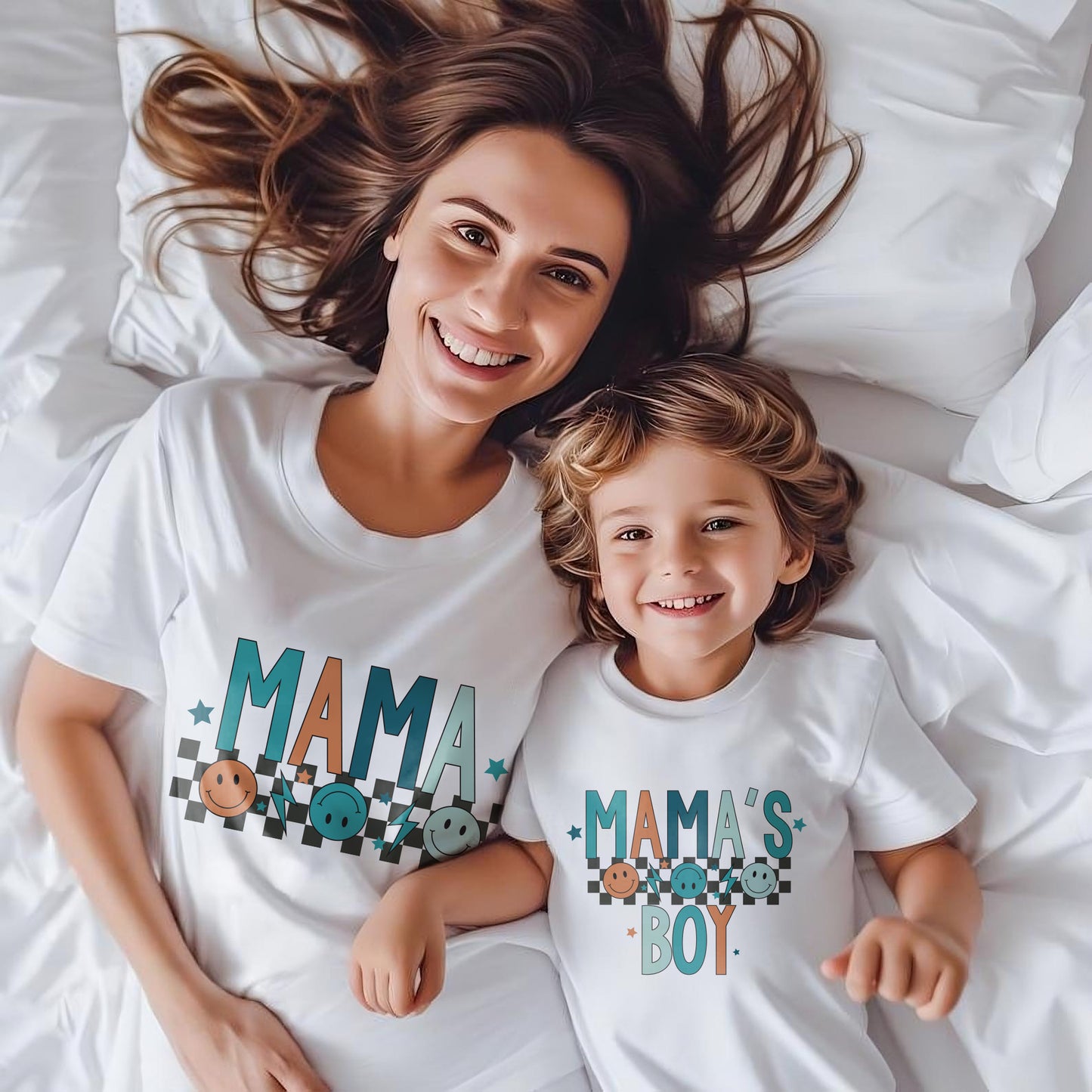 Mama & Mama's Boy Matching Shirts, Mother’s Day Gift Shirt