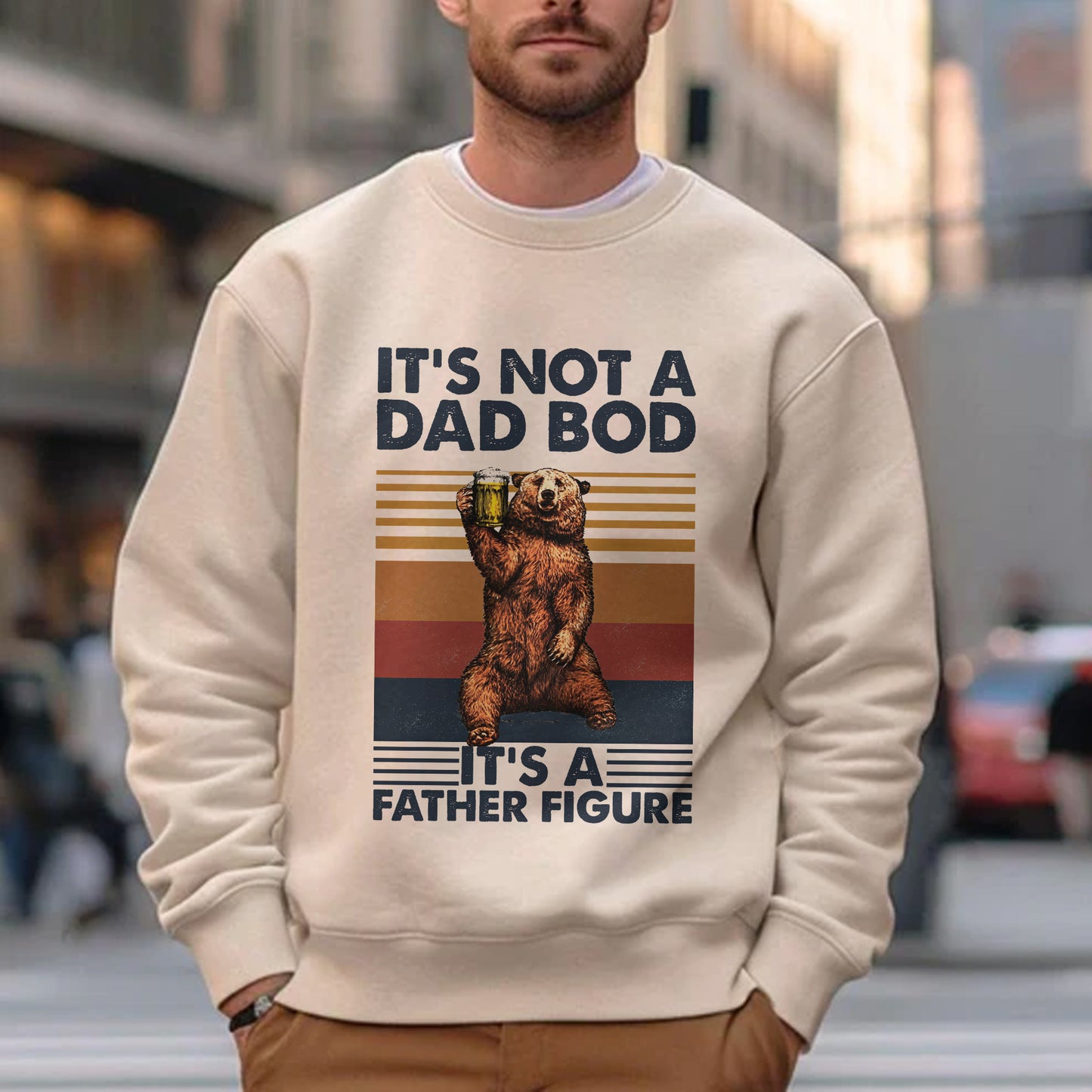 It's Not A Dad Bod It's A Father Figure Shirt and Hoodie, Funny Father's Day Shirt
