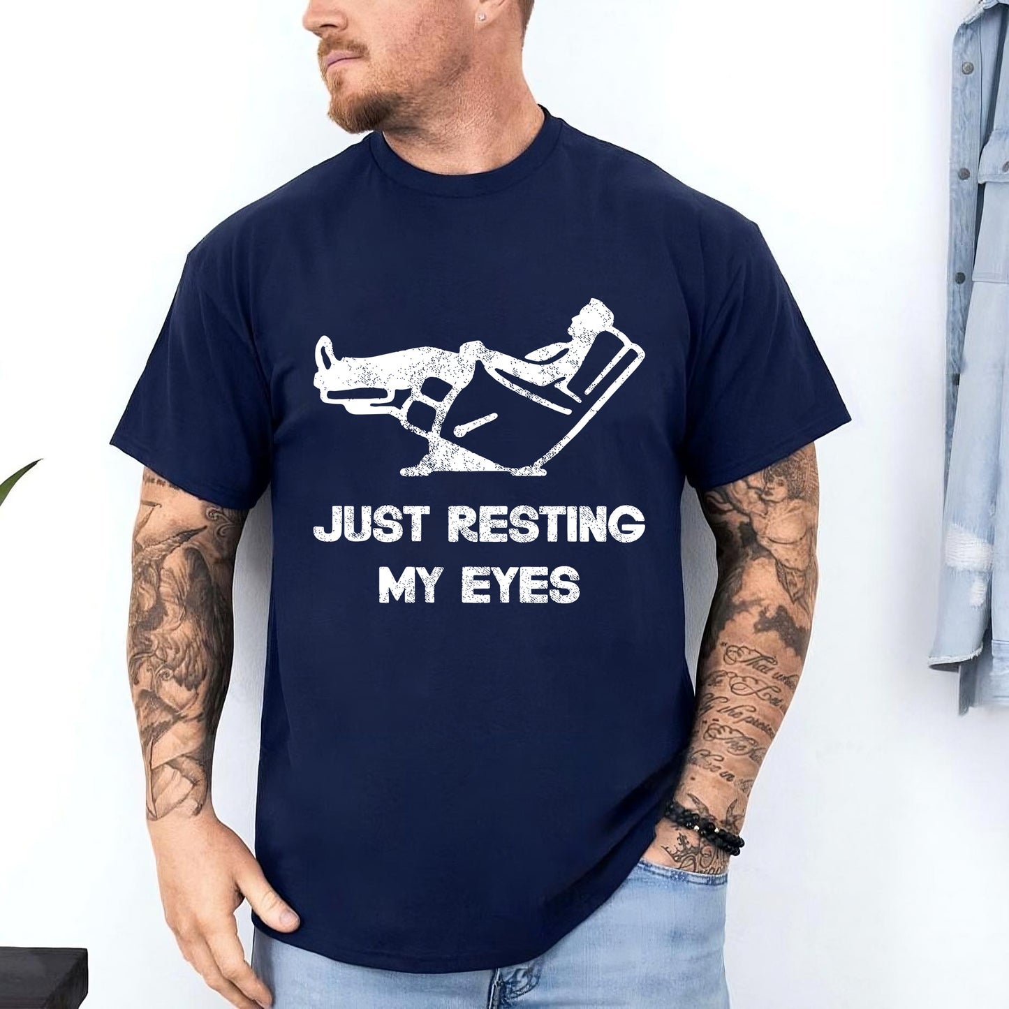 Just Resting My Eyes Shirt, Funny Dad Gift