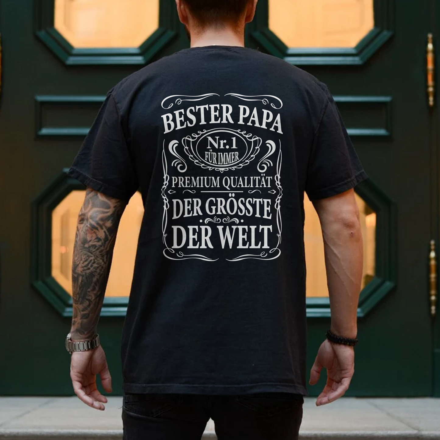 Weltbester Papa T-Shirt, Geschenk für den Besten Papa