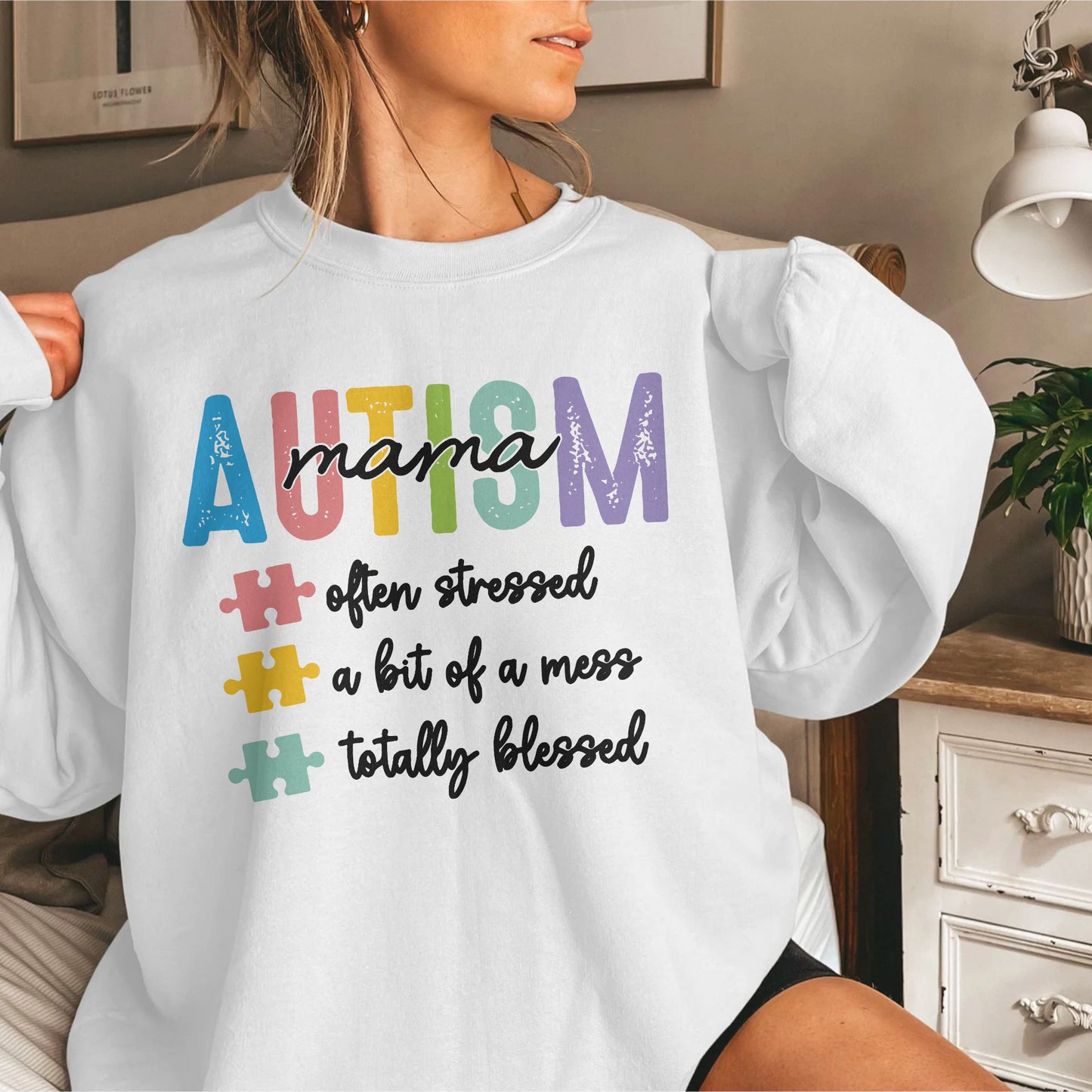 Autismus-Mama Shirt, Geschenk-Shirt für Autismus-Mamas