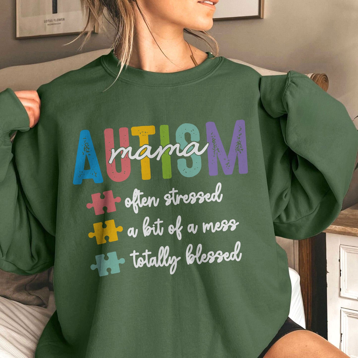 Autismus-Mama Shirt, Geschenk-Shirt für Autismus-Mamas