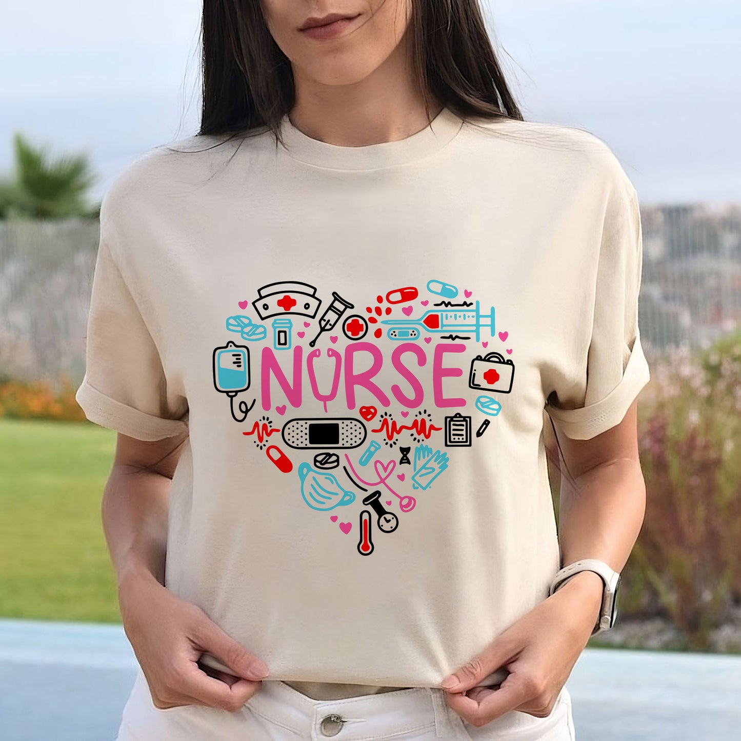 Love Nurse Shirt, Nurse T-Shirt