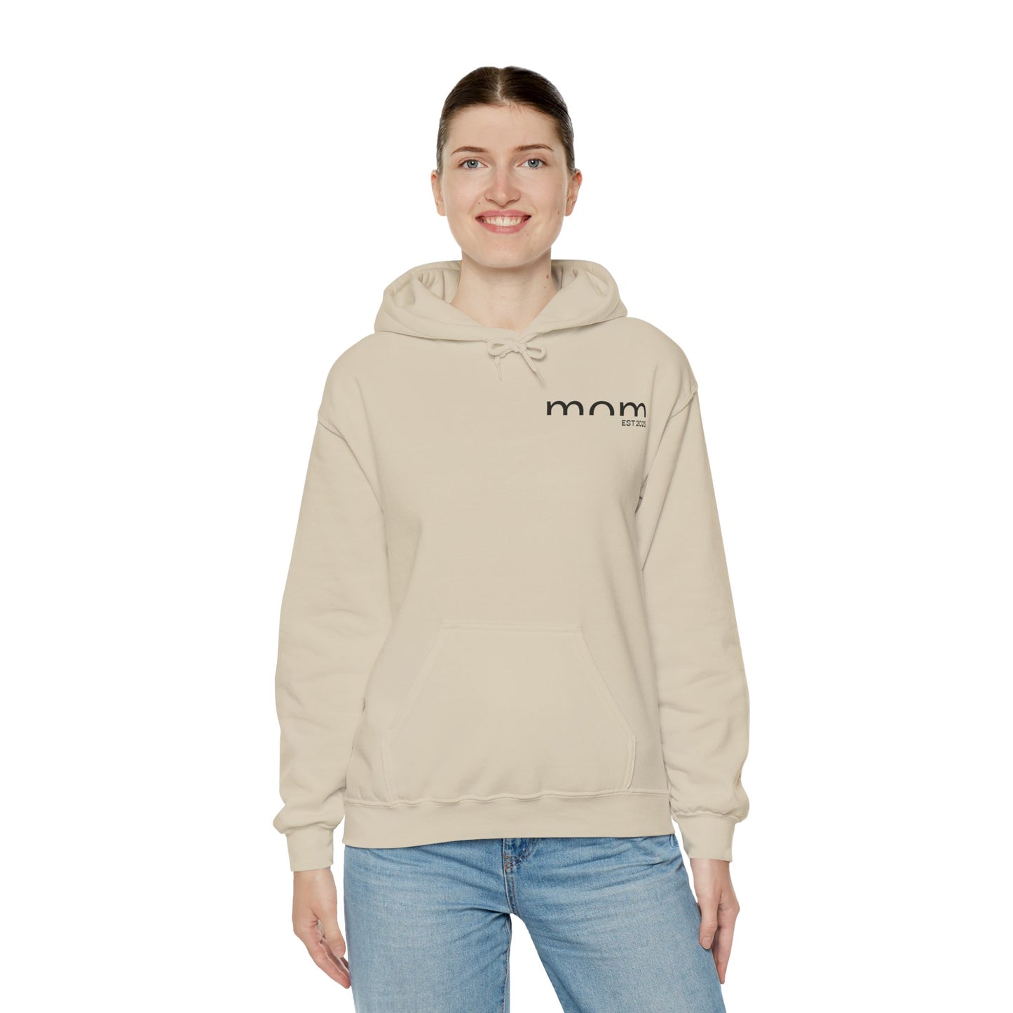 Personalisierte Mama Est Shirts und Sweatshirt - Geschenk für Mama