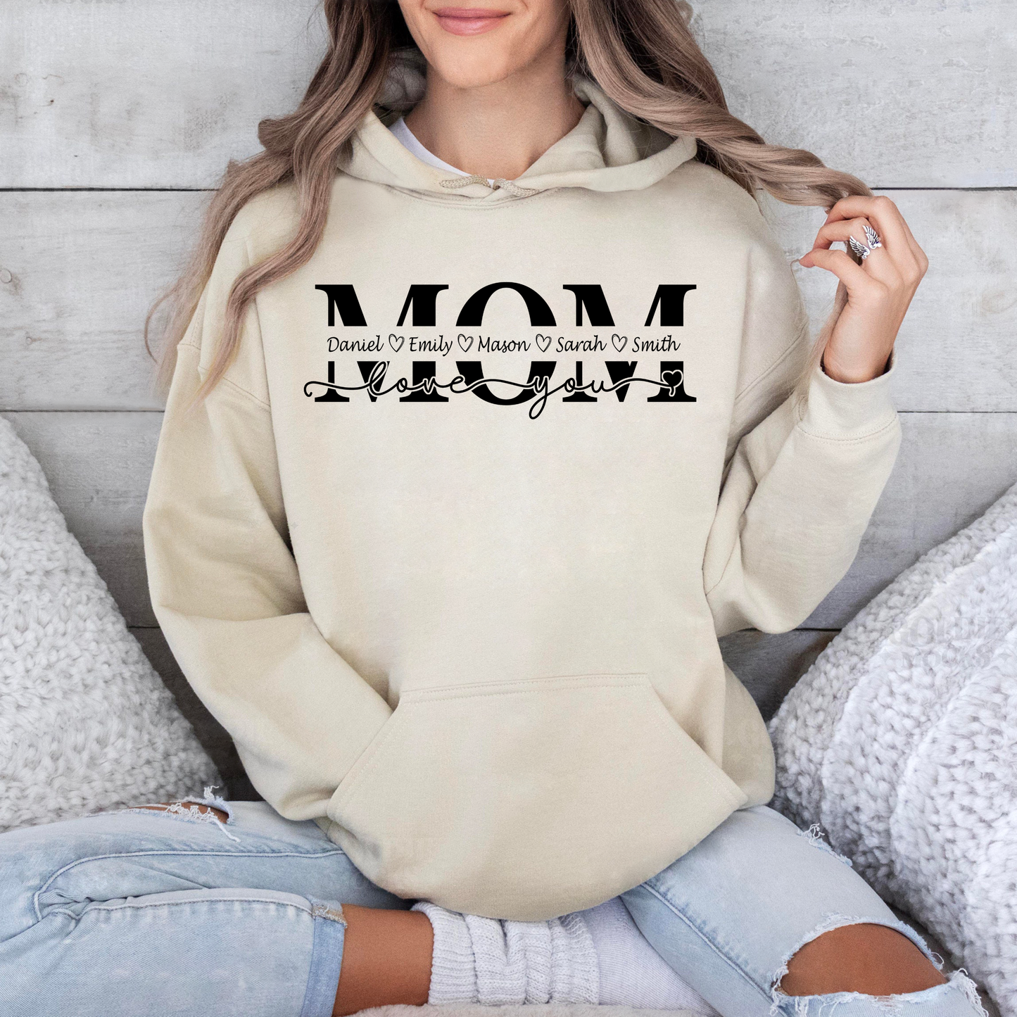 Customizable Gift for Mothers, Names of Your Loved Ones