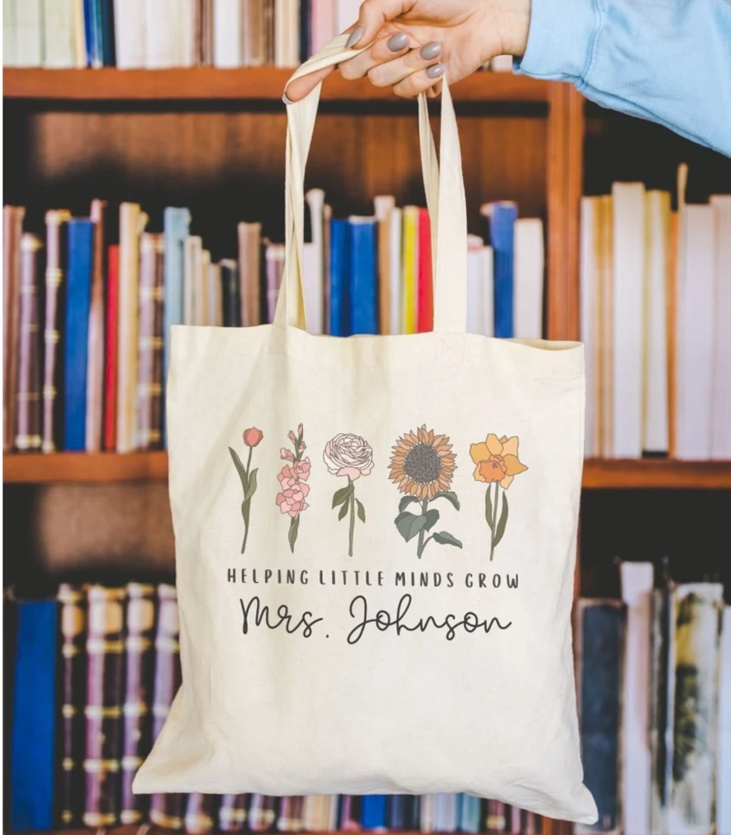 Personalisierte Lehrer Tragetasche - Individuelles Lehrer Geschenk