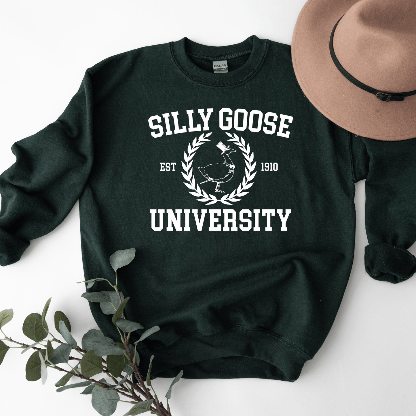 Alberne Gans Uni Sweatshirt - Personalisiertes Geschenk für Spaßliebhaber - GiftHaus