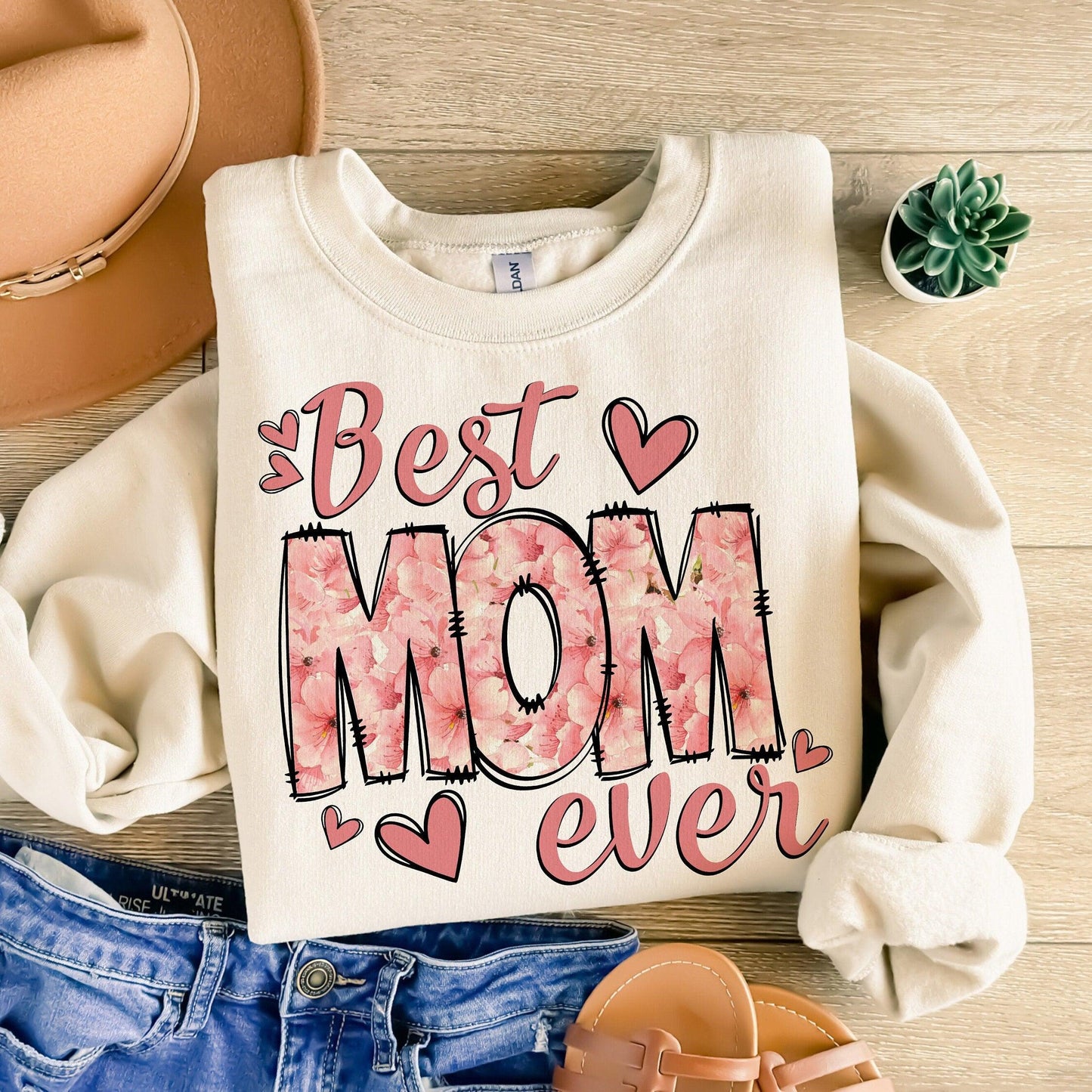 Beste Mama aller Zeiten Sweatshirt und Kapuzenpullover - Geschenk für Mama - GiftHaus