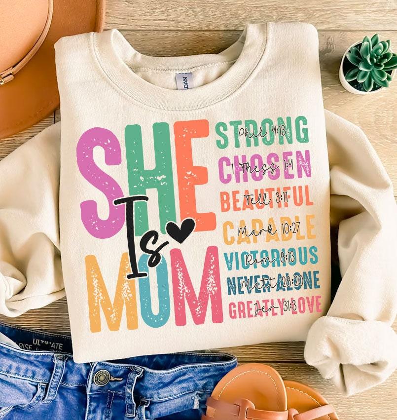 Blessed Mother: Retro Mom Quote - Perfect Mother's Day Gift - GiftHaus