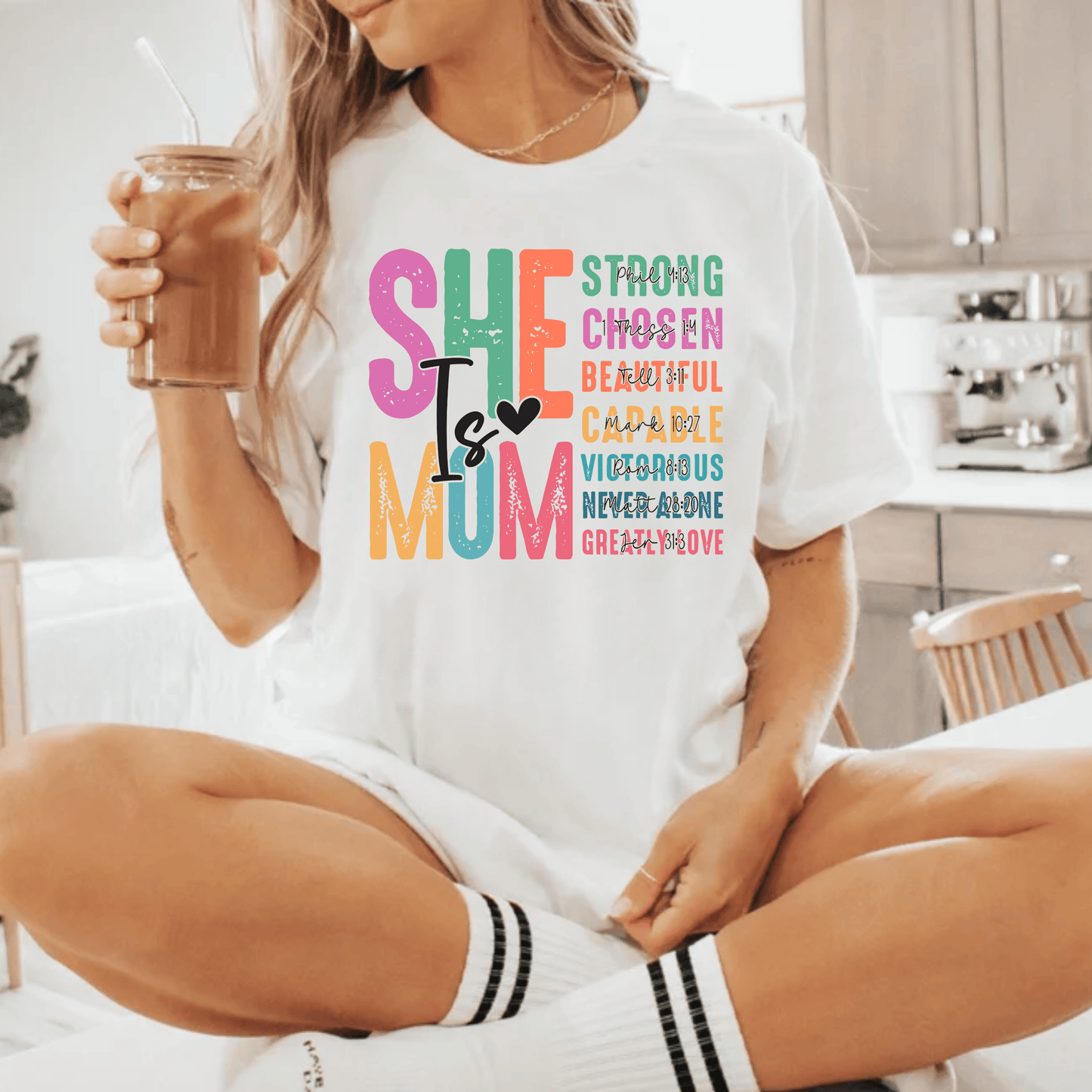 Blessed Mother: Retro Mom Quote - Perfect Mother's Day Gift - GiftHaus