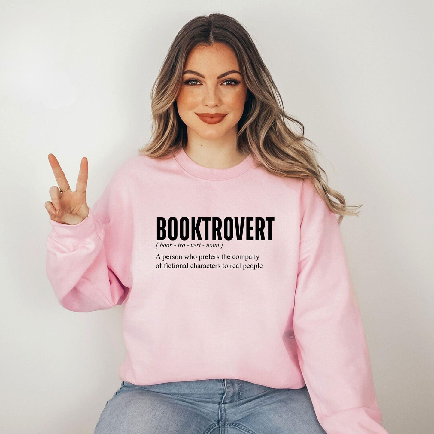 Booktrovert Definition Sweatshirt - GiftHaus