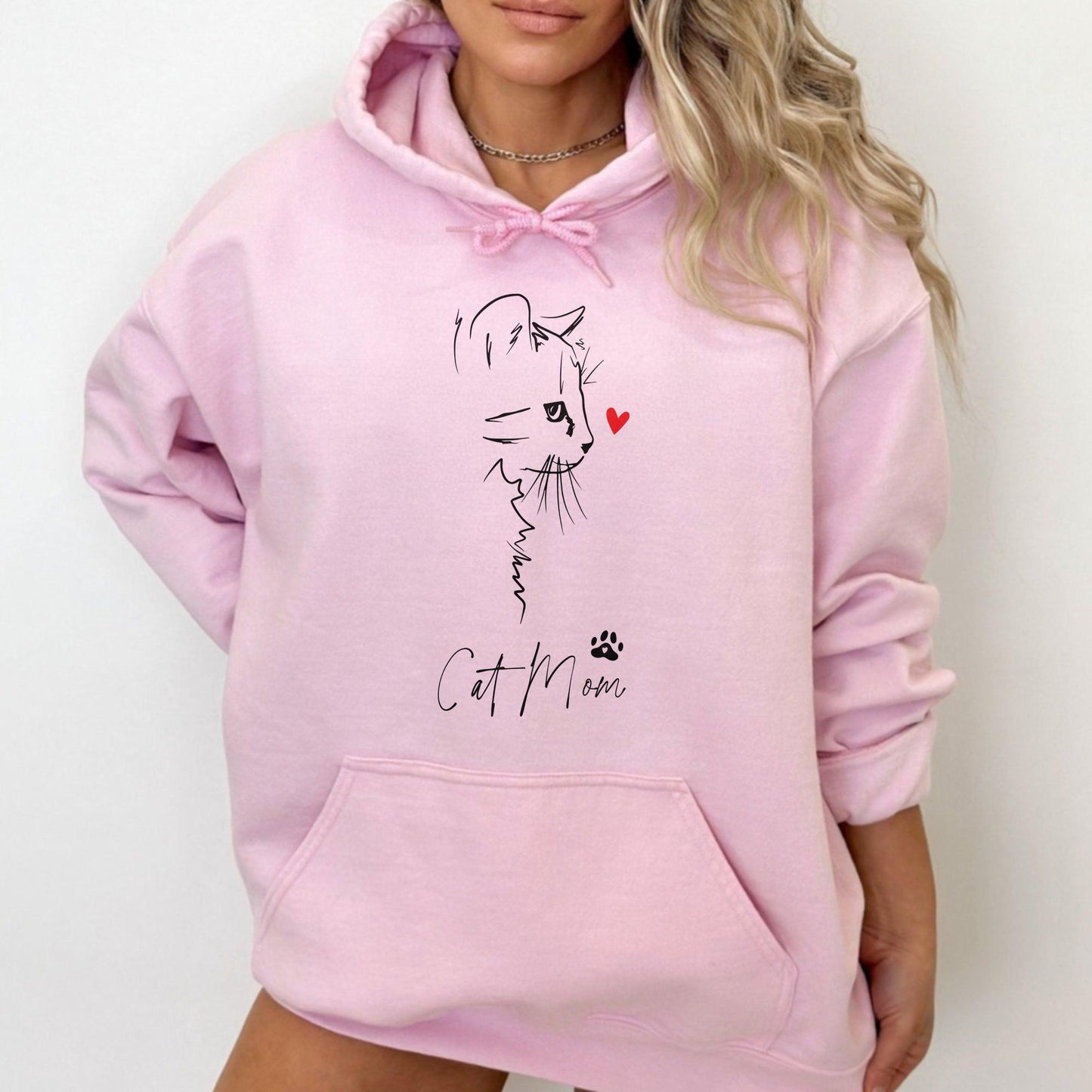 Cat Mom Chic Sweatshirt - Geschenk für Katzenliebhaber - GiftHaus