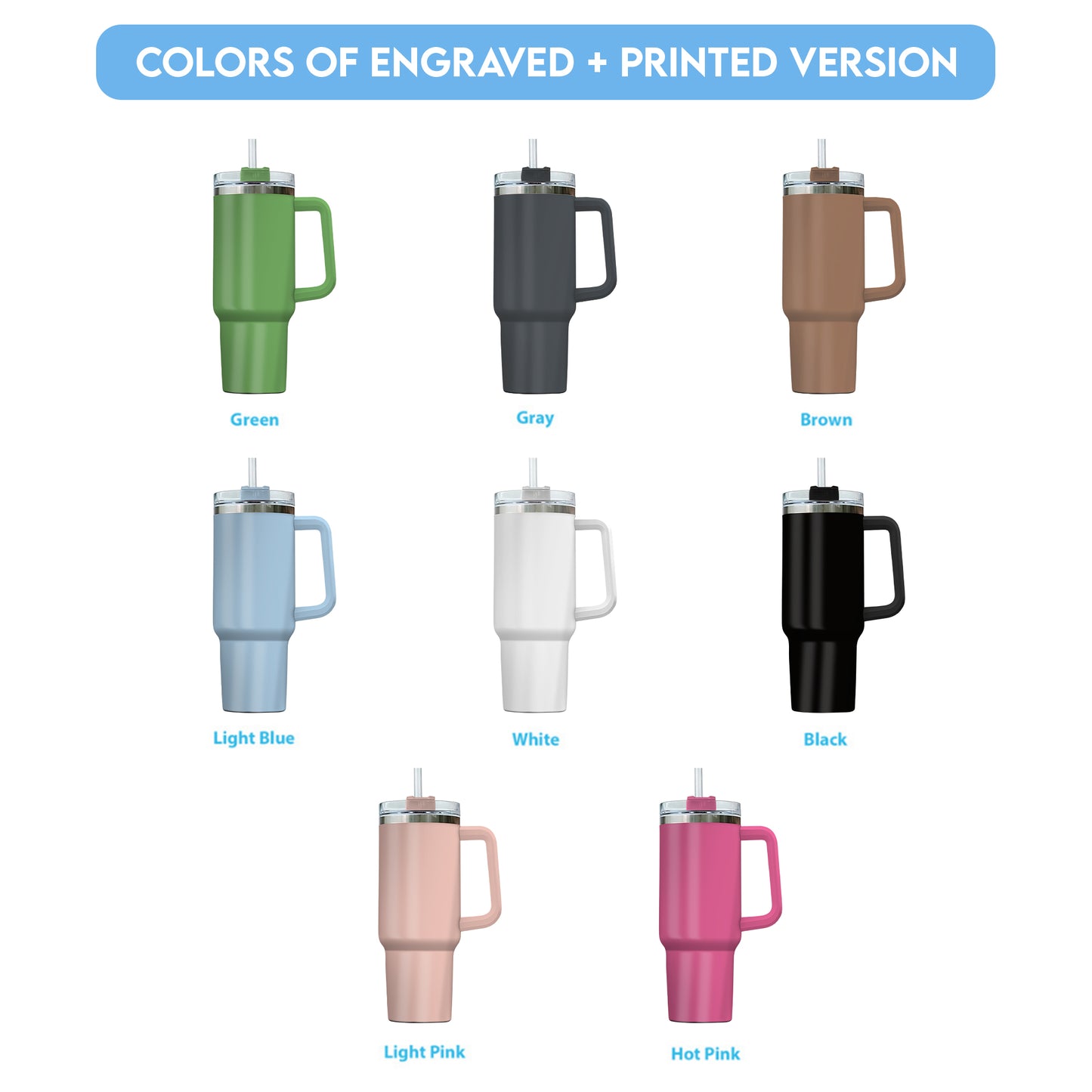 Personalized Dog Mom Tumbler with Handle, Custom Mother's Day Gift