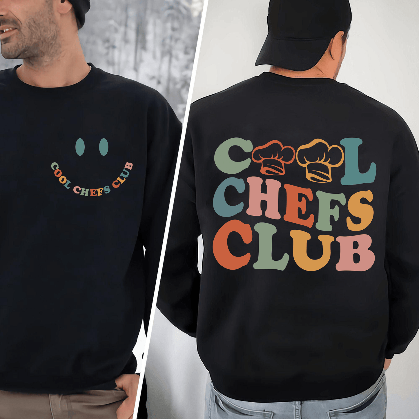 Cool Chefs Club Sweatshirt - Für Küchenkünstler - GiftHaus