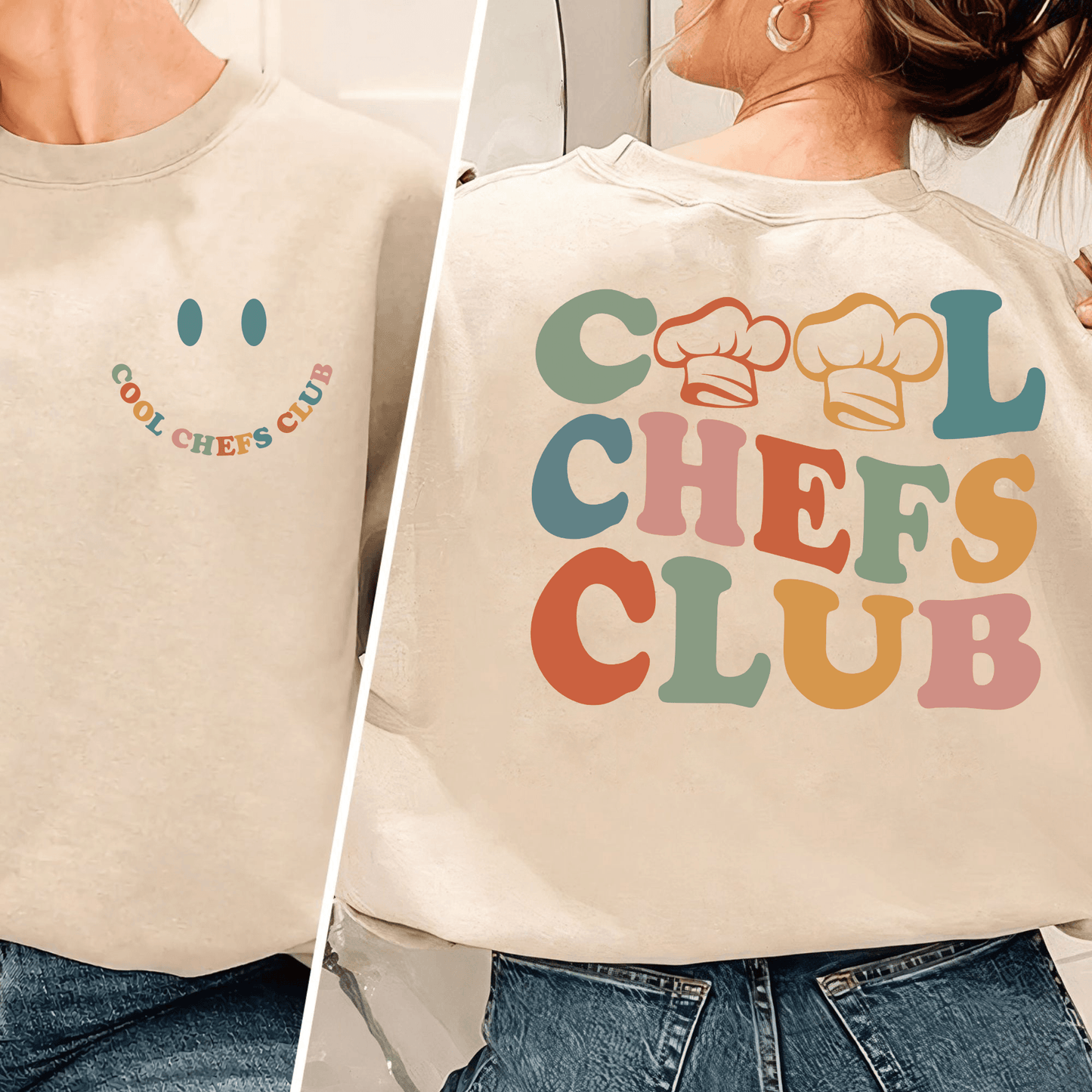 Cool Chefs Club Sweatshirt - Für Küchenkünstler - GiftHaus