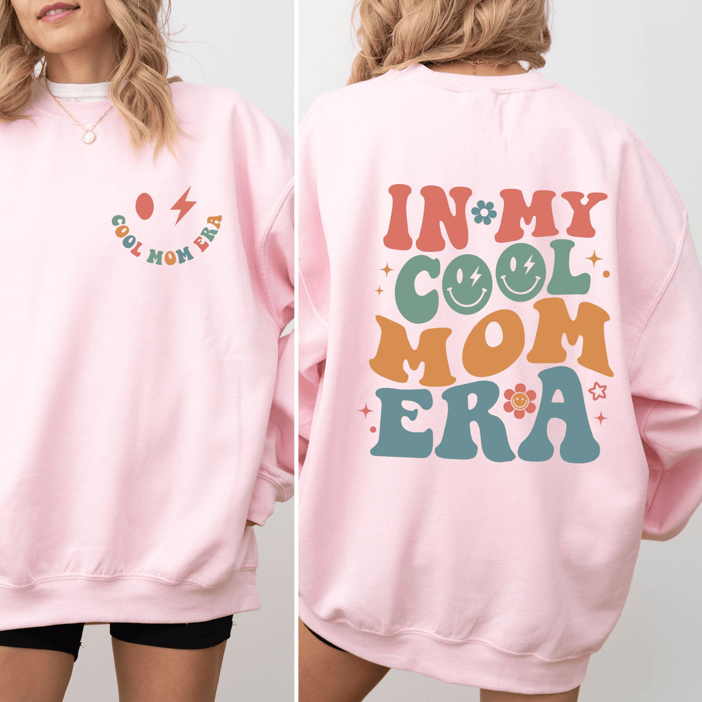 Cool-Mom-Zeitalter Sweatshirt - Personalisierbar für die moderne Mutter - Ideal für den Alltag und besondere Anlässe - GiftHaus