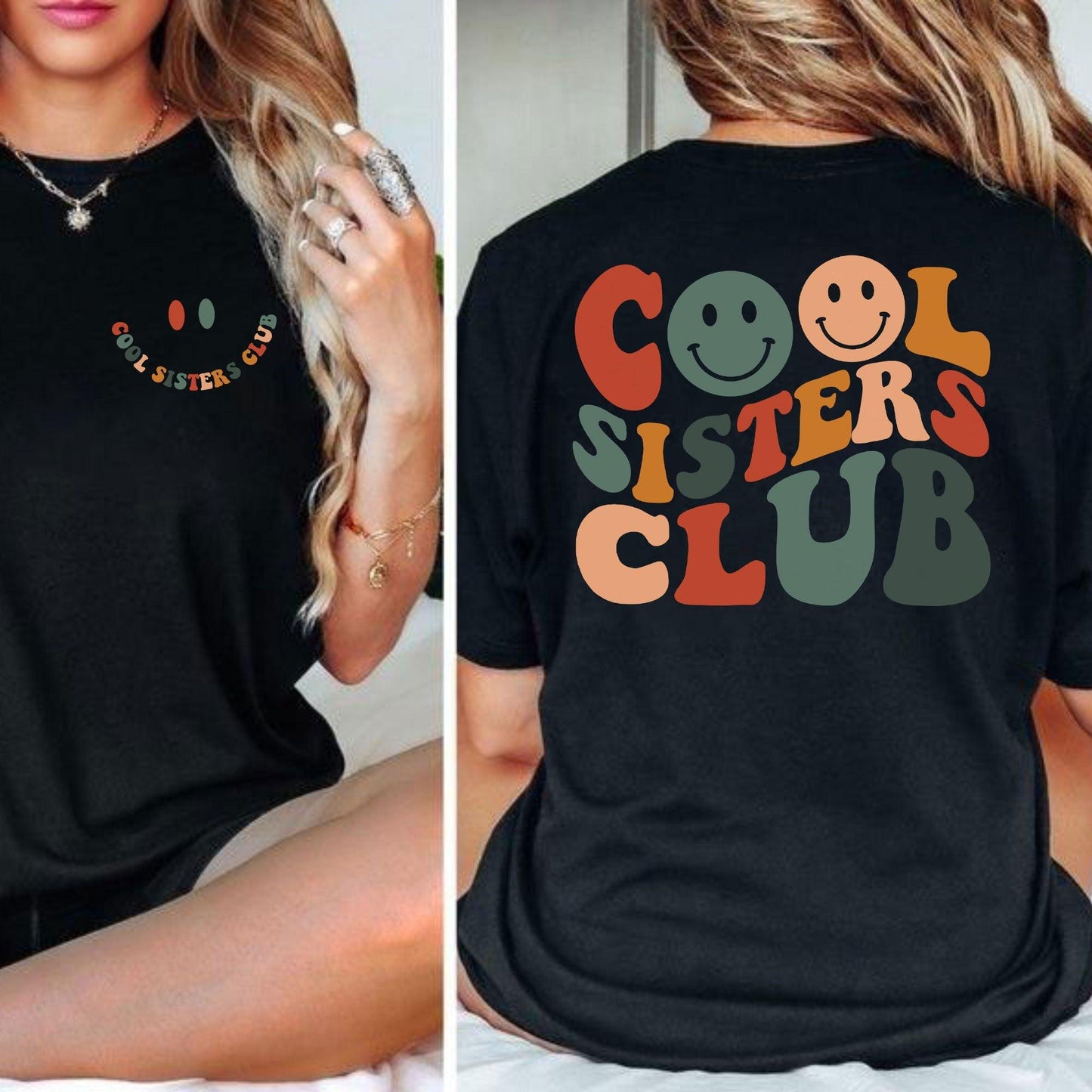 Cool Sisters Club Shirt - Sister Gift - GiftHaus