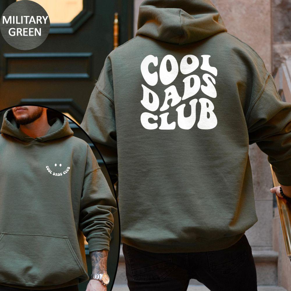 Cooles Dads Club Hoodie Sweatshirt – Father's Day Gift - GiftHaus