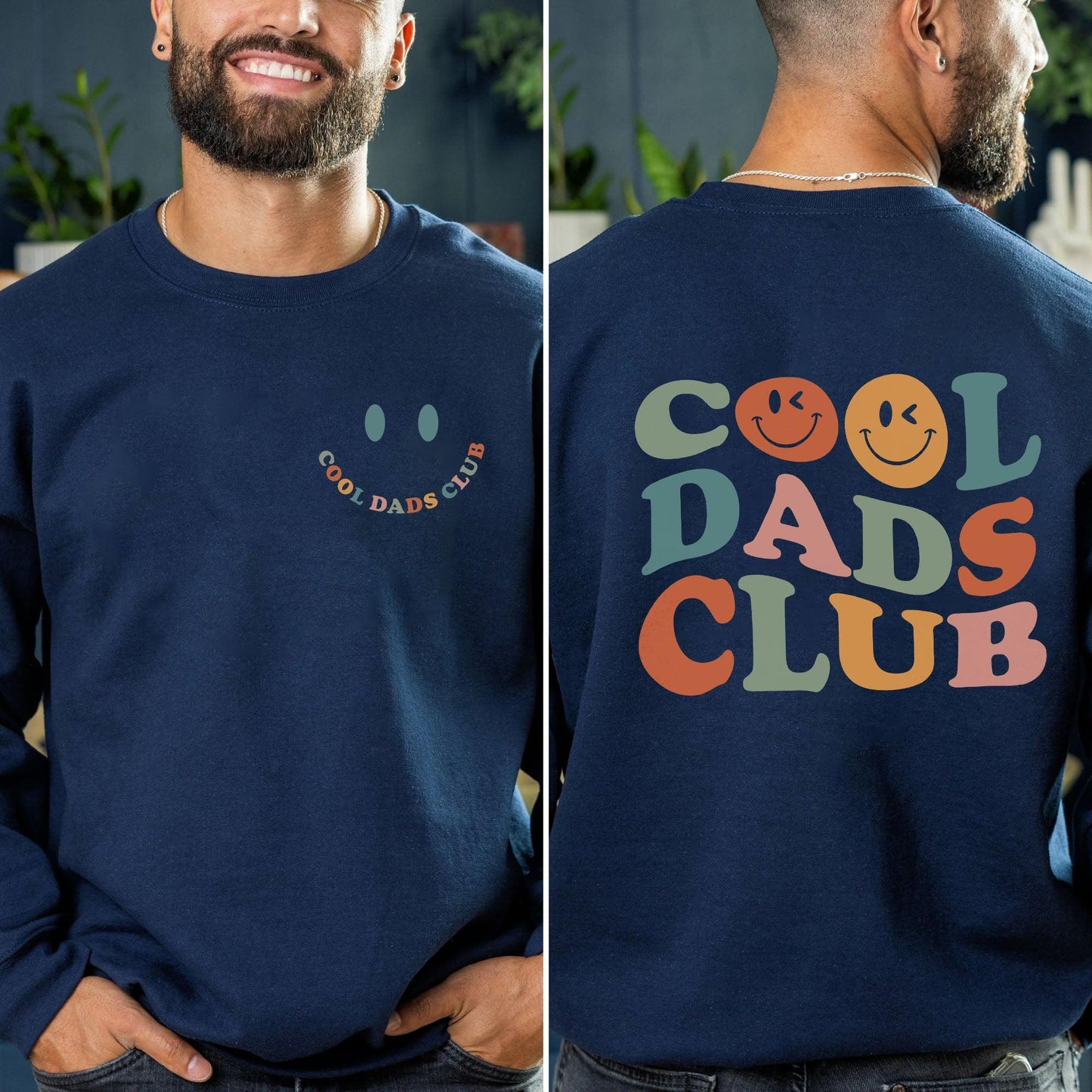 Cooles Dads Club Sweatshirt - Cooles Dads Club-Shirt - Cooles Papa Geschenk - GiftHaus