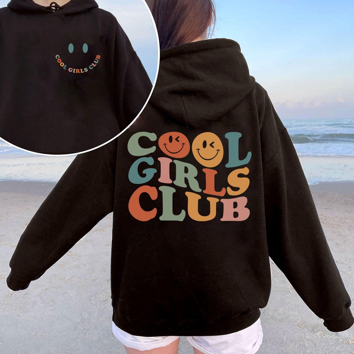 Cooles Mädchen Club Sweatshirt und Shirts - GiftHaus