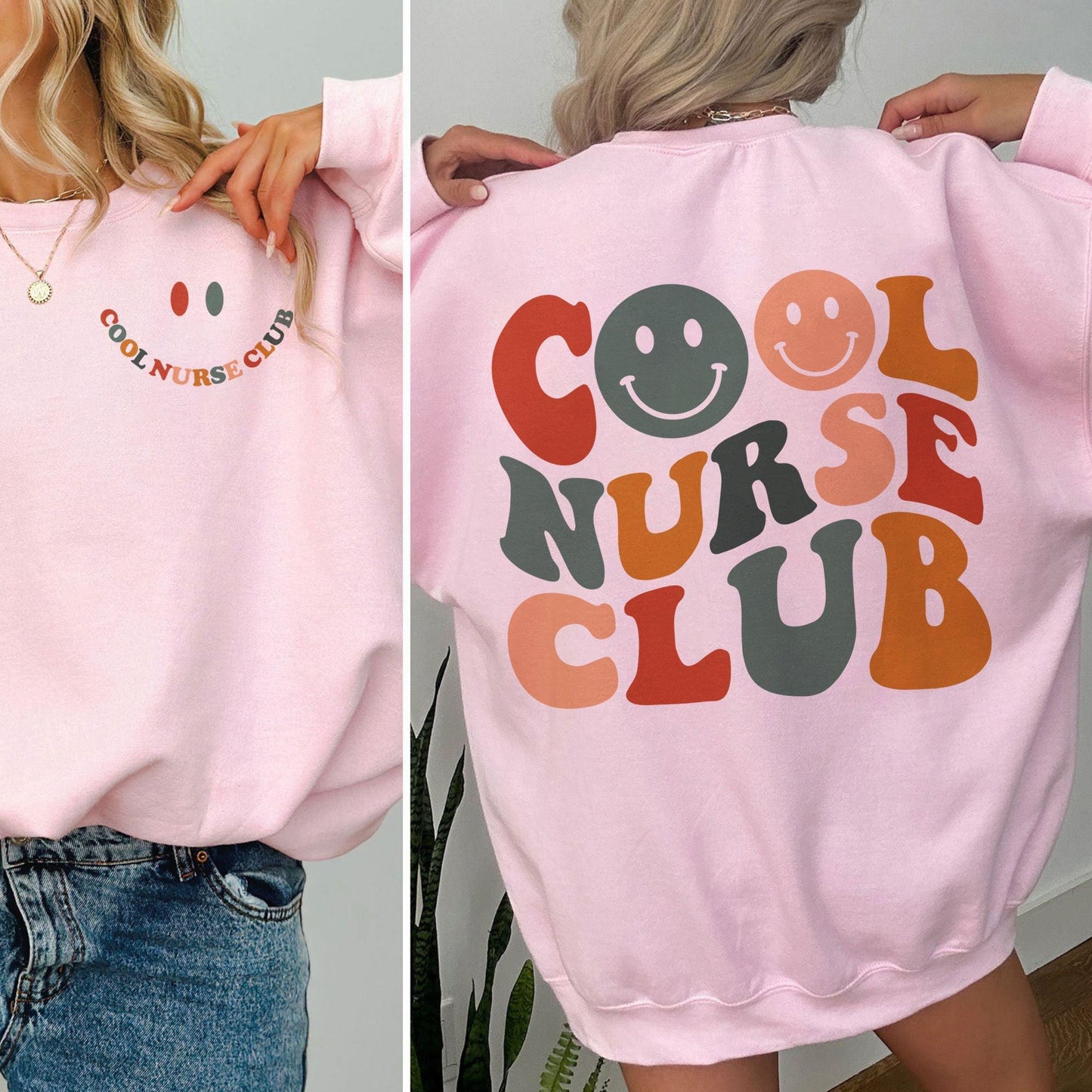 Cooles Nurse Club Sweatshirt und Hoodie - Geschenk für Krankenschwester - GiftHaus