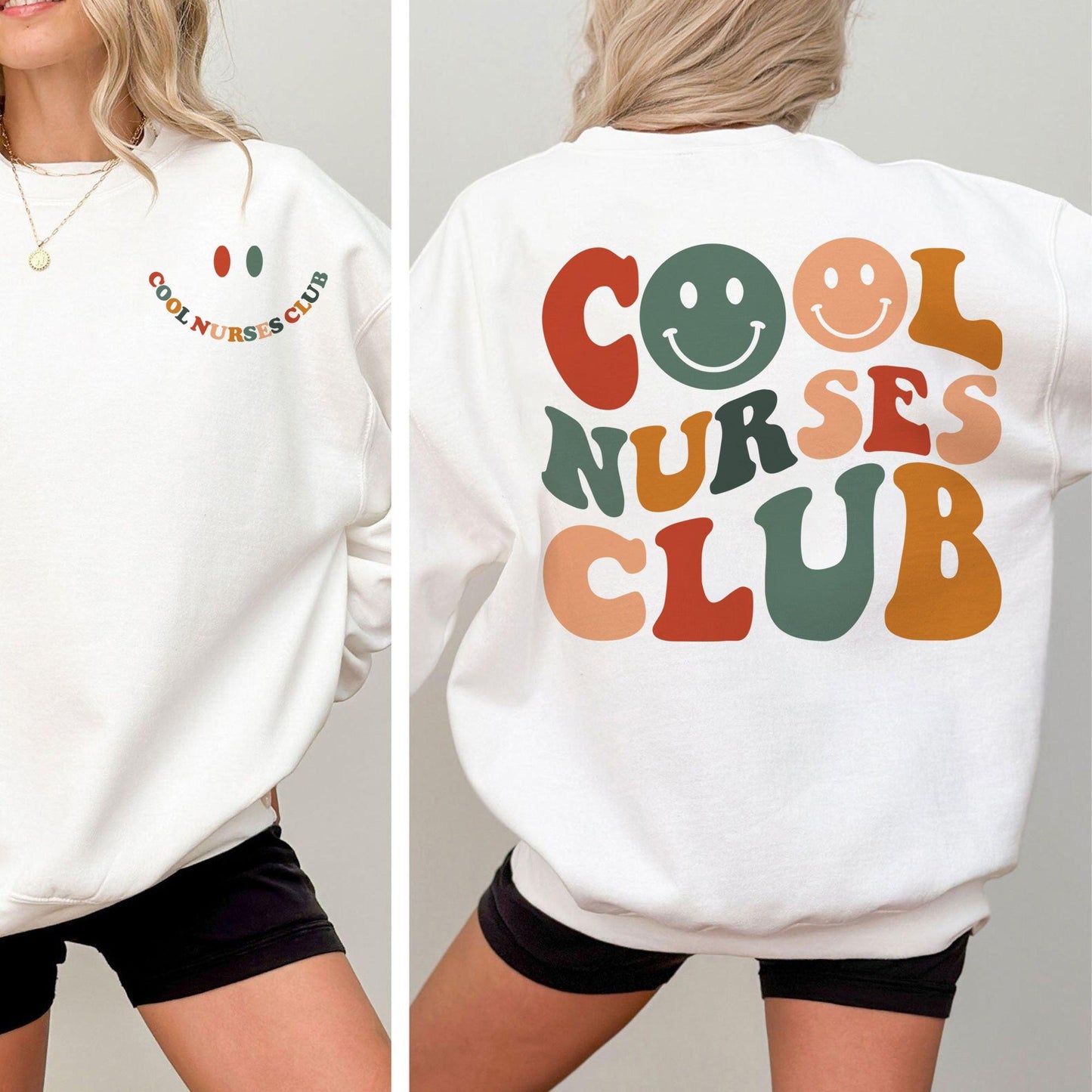 Cooles Nurses Club Sweatshirt und Hoodie- Geschenke für Krankenschwestern - GiftHaus