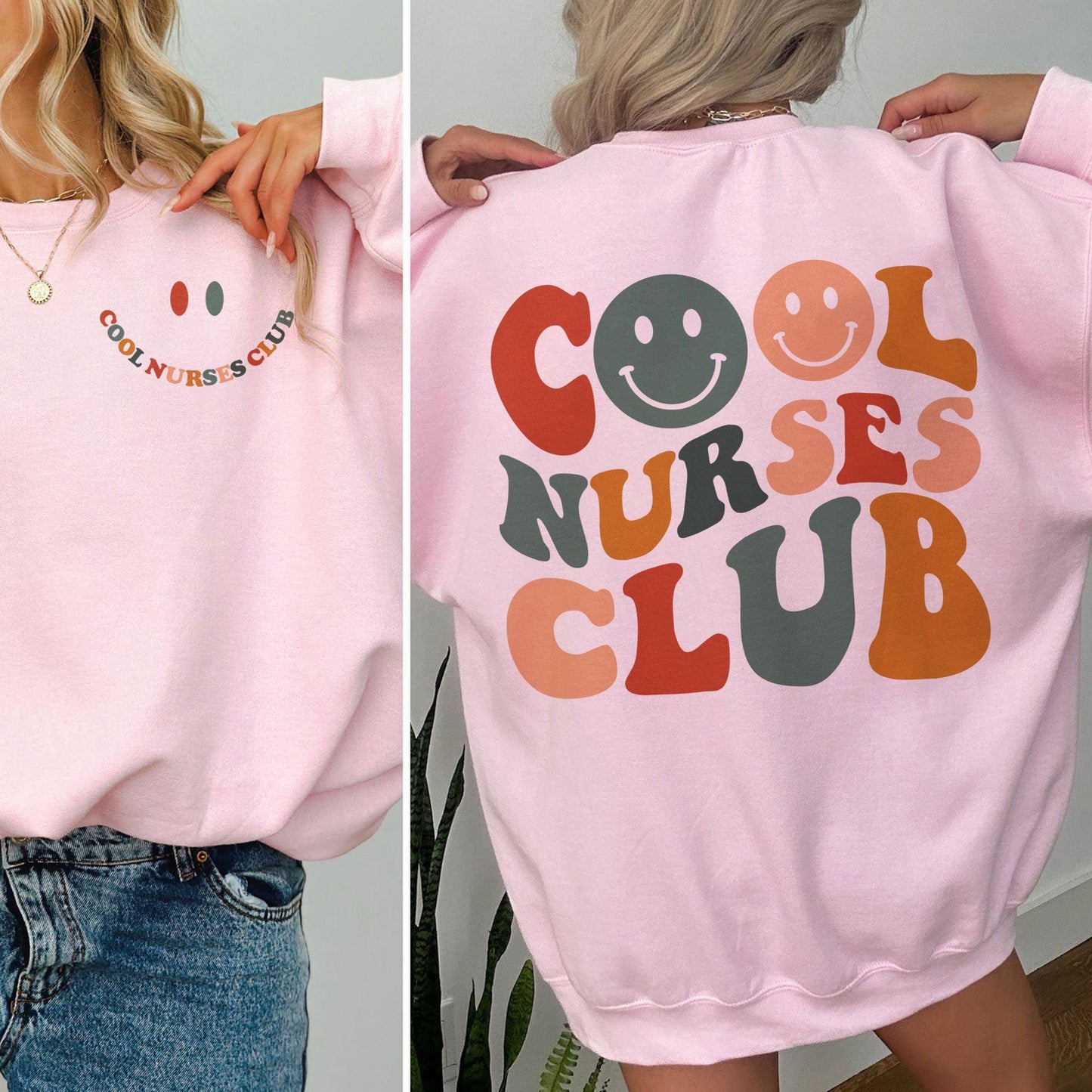 Cooles Nurses Club Sweatshirt und Hoodie- Geschenke für Krankenschwestern - GiftHaus