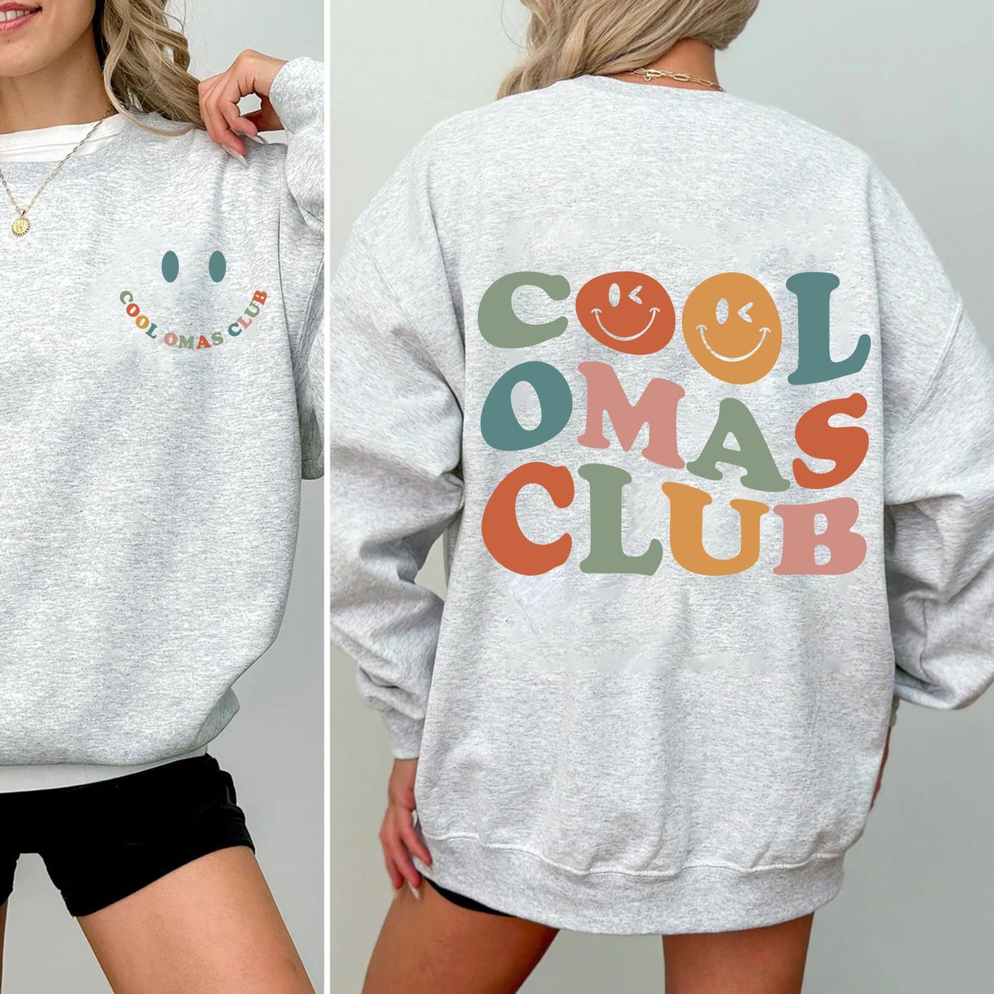 Cooles Omas Club Sweatshirt, Oma Geschenk - GiftHaus