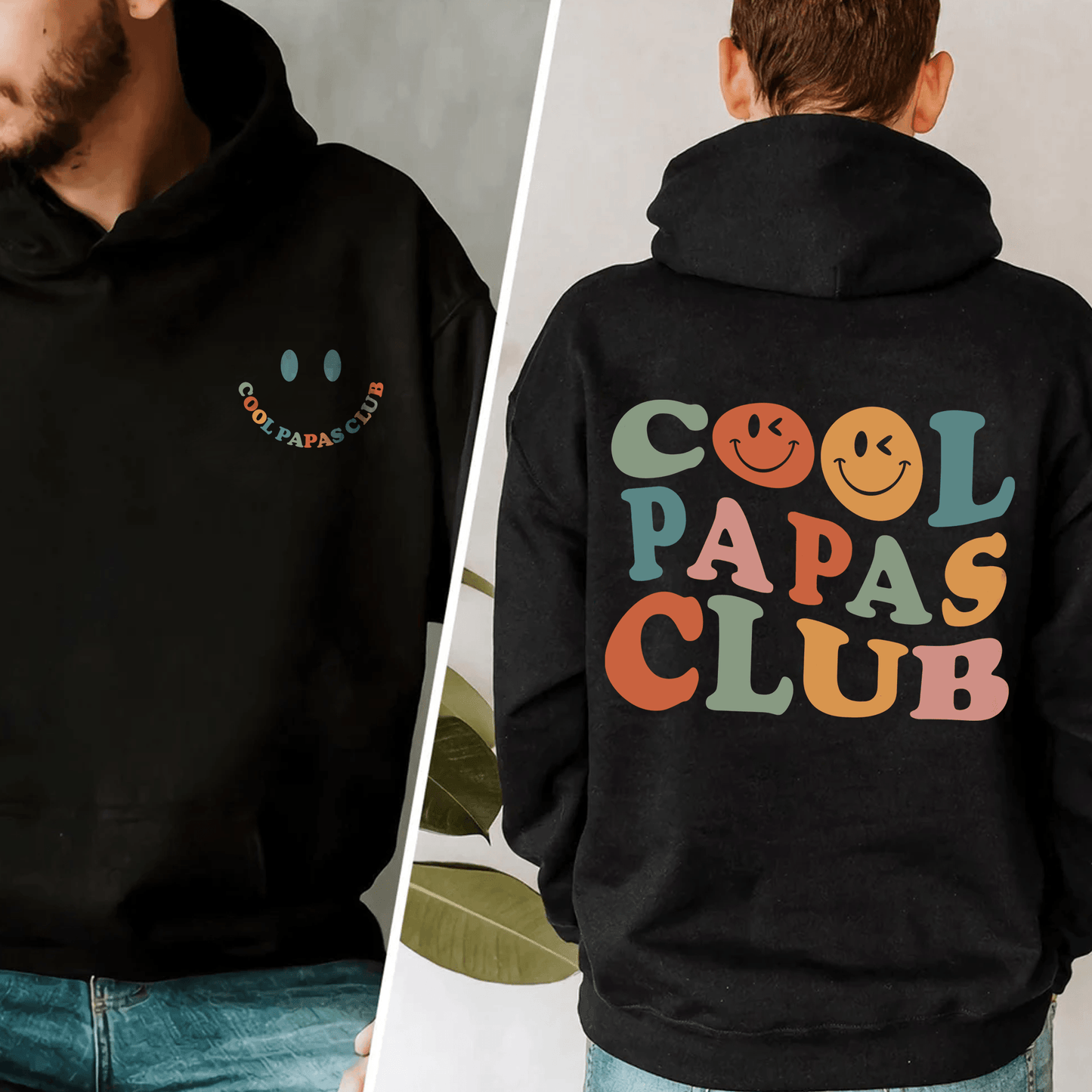 Cooles Papas Club-Sweatshirt, Cooles Papa Geschenk - GiftHaus
