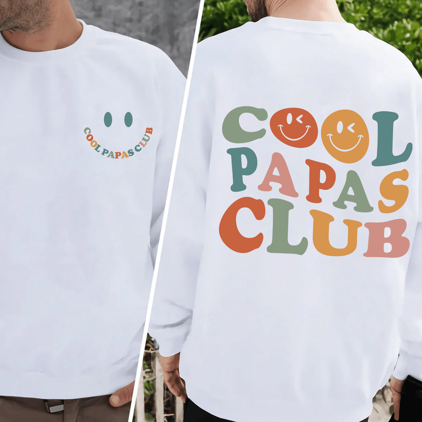 Cooles Papas Club-Sweatshirt, Cooles Papa Geschenk - GiftHaus