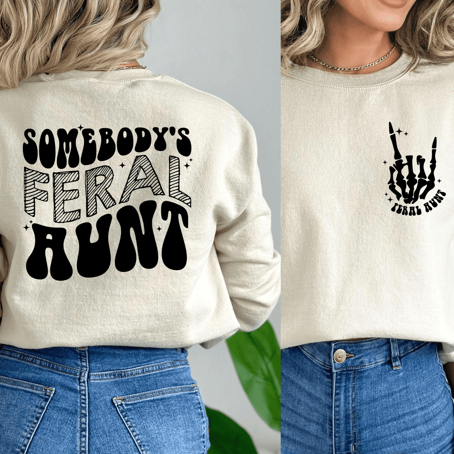 Das Wilde Tante Abenteuer Sweatshirt - GiftHaus