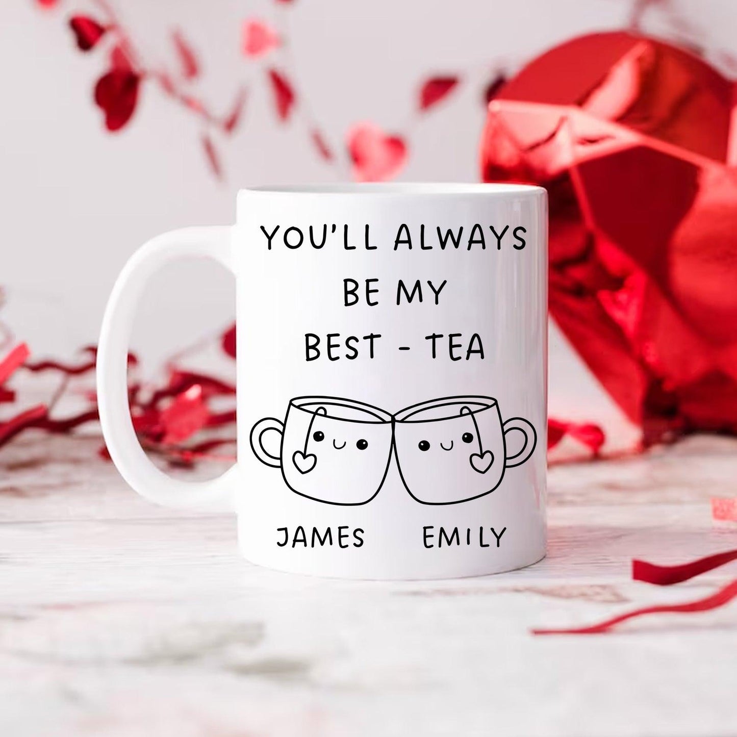 Du wirst immer mein Bester Tee sein - Personalisiertes Geschenk für die beste Freundin - GiftHaus