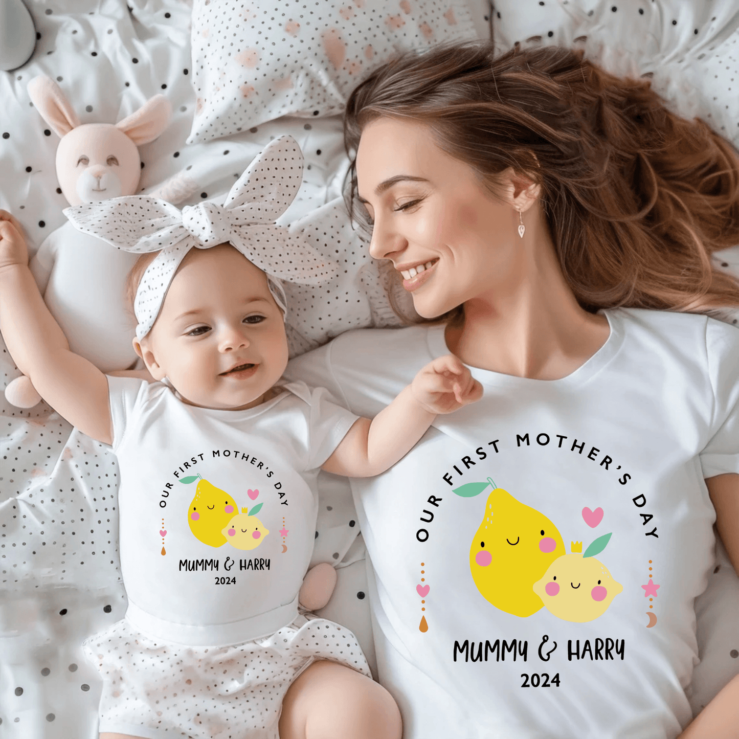 Erster Muttertag - Personalisiertes T-Shirt-Duo für Mutter & Kind - GiftHaus