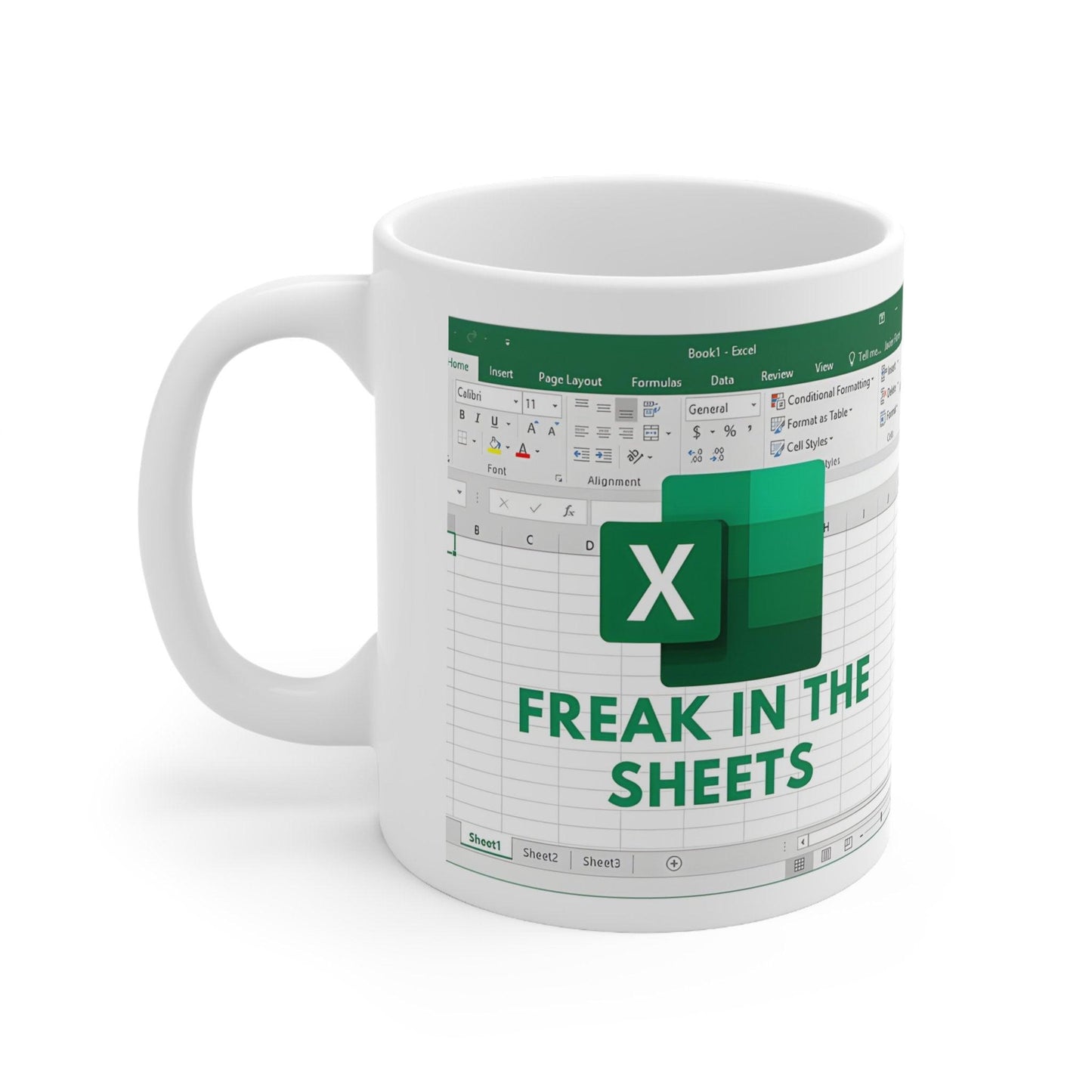 Excel-Liebhaber Scherzbecher - GiftHaus