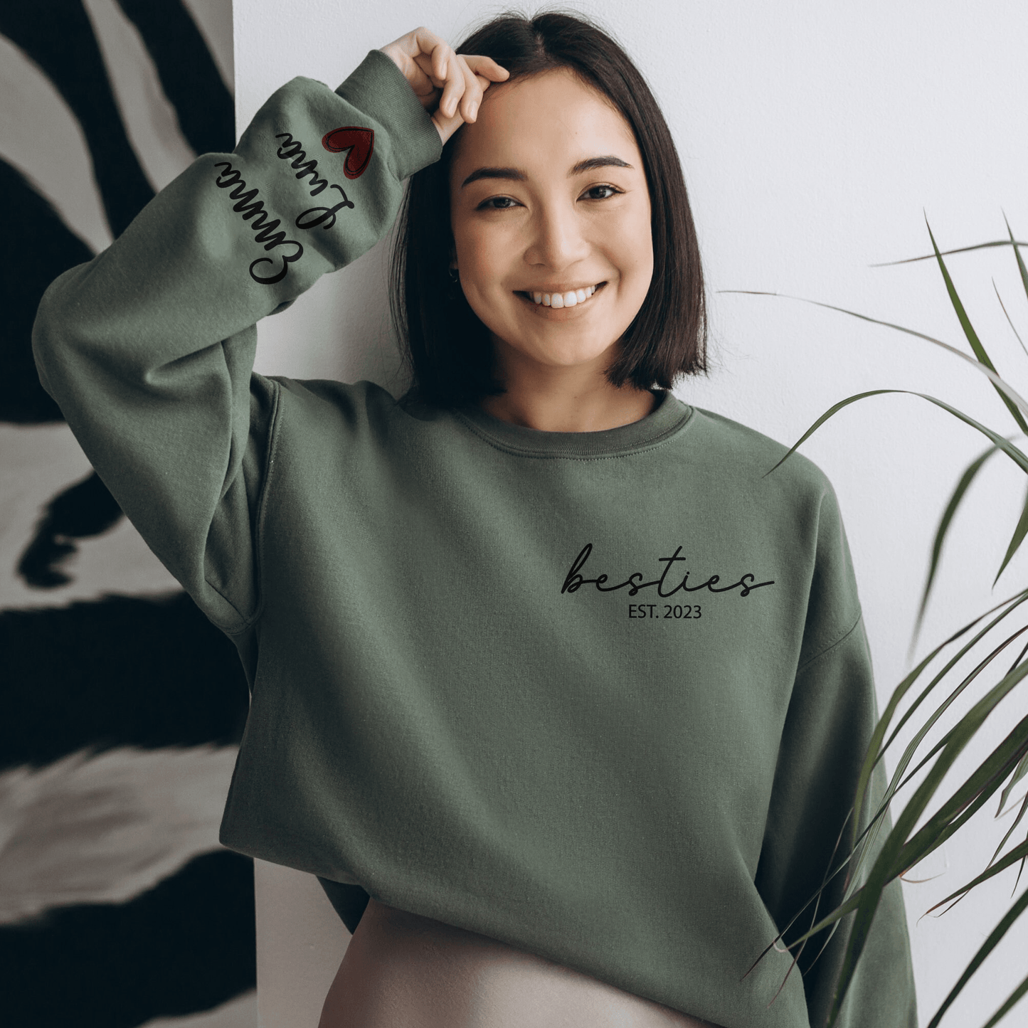 "Freundschaftszauber" – Personalisierter Freunde-Pullover - GiftHaus