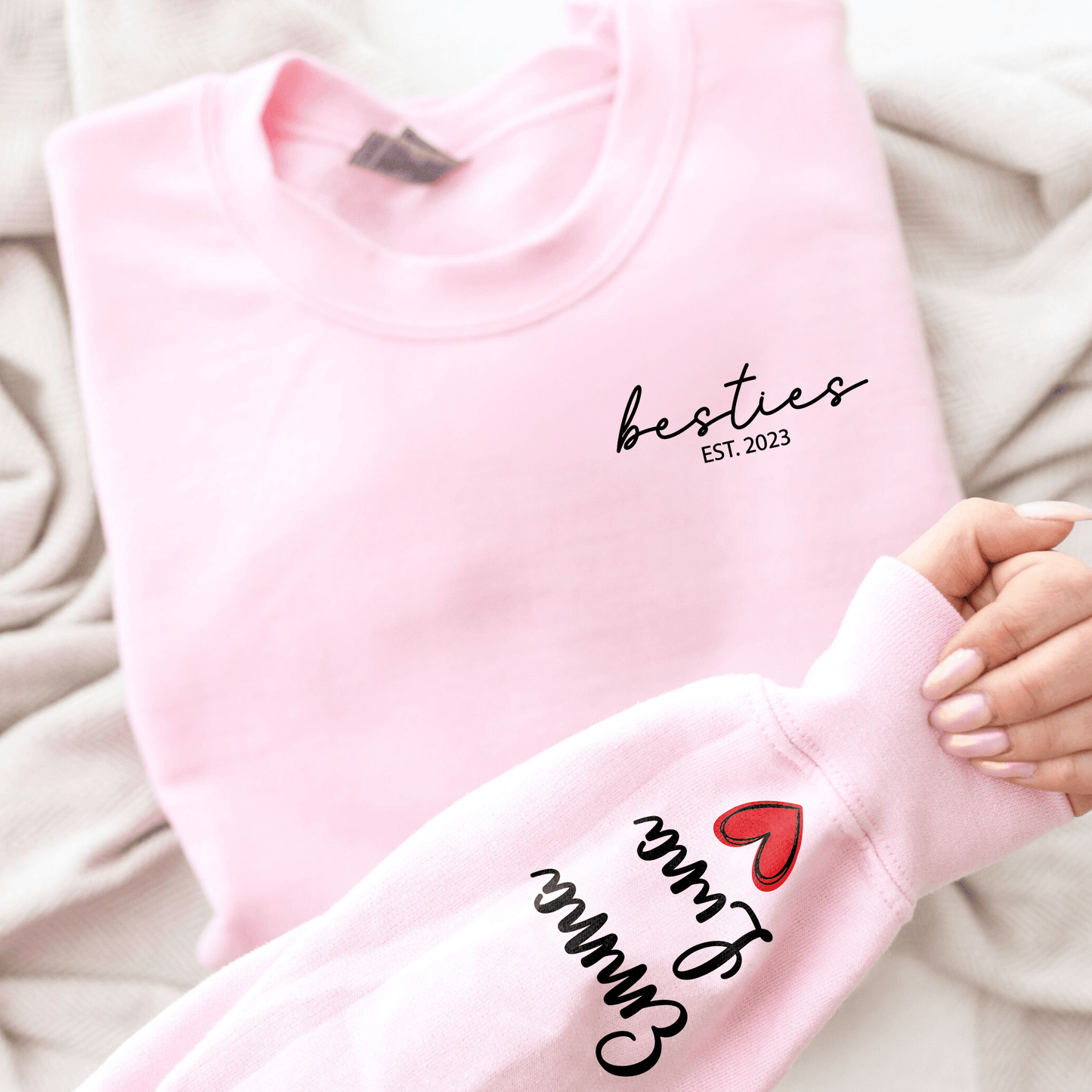 "Freundschaftszauber" – Personalisierter Freunde-Pullover - GiftHaus