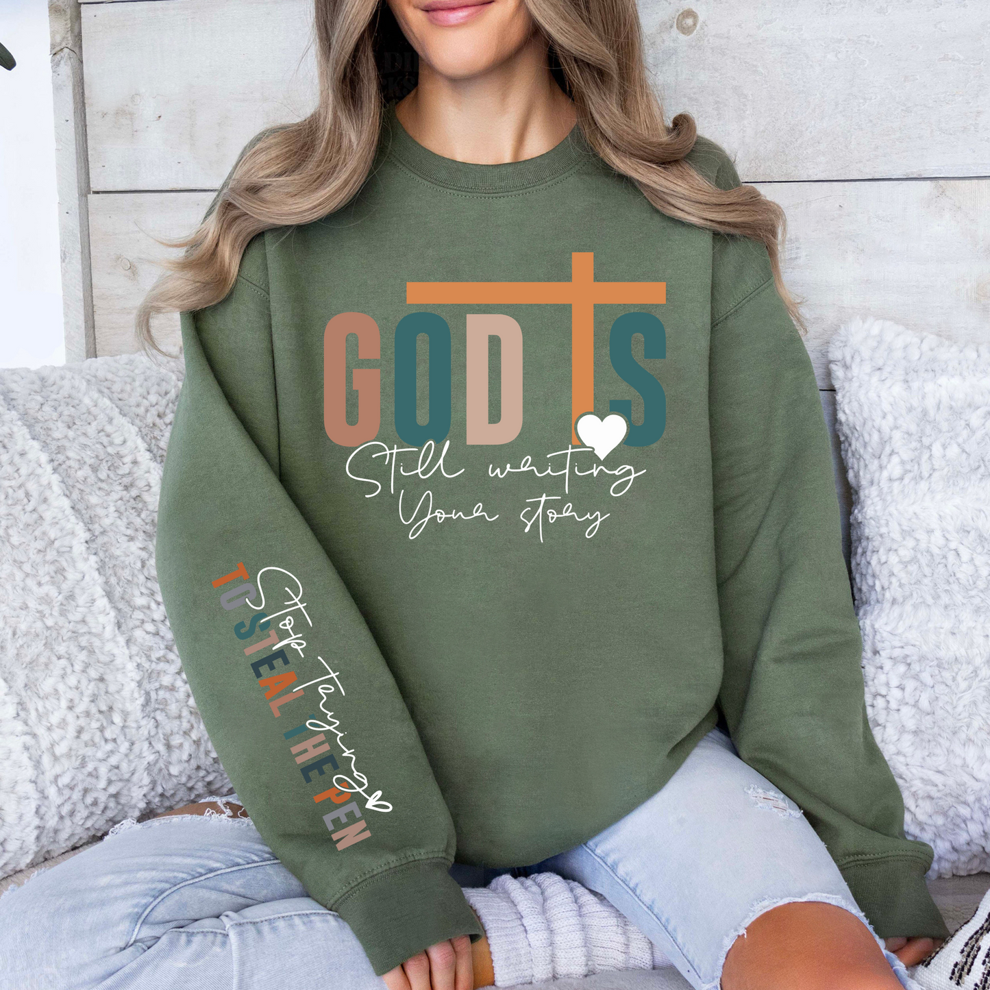 Geschichte im Glauben Sweatshirt