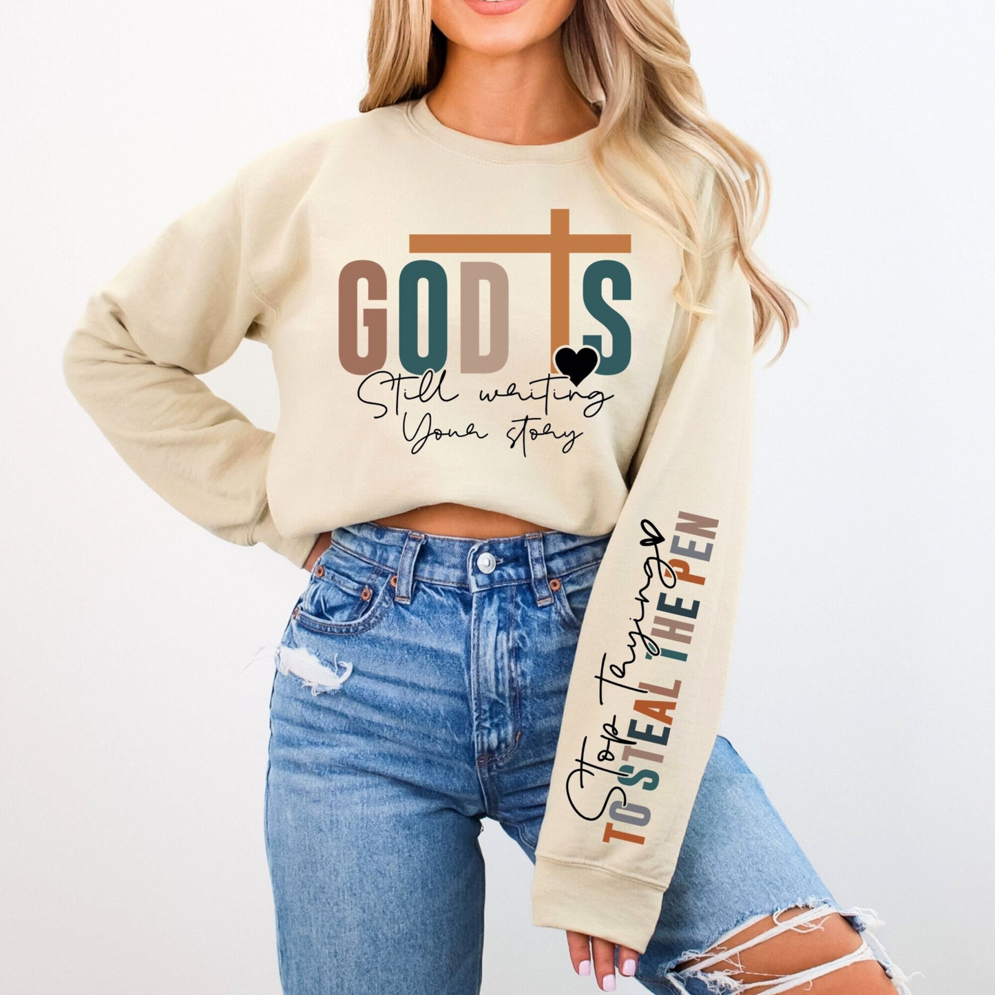 Geschichte im Glauben Sweatshirt