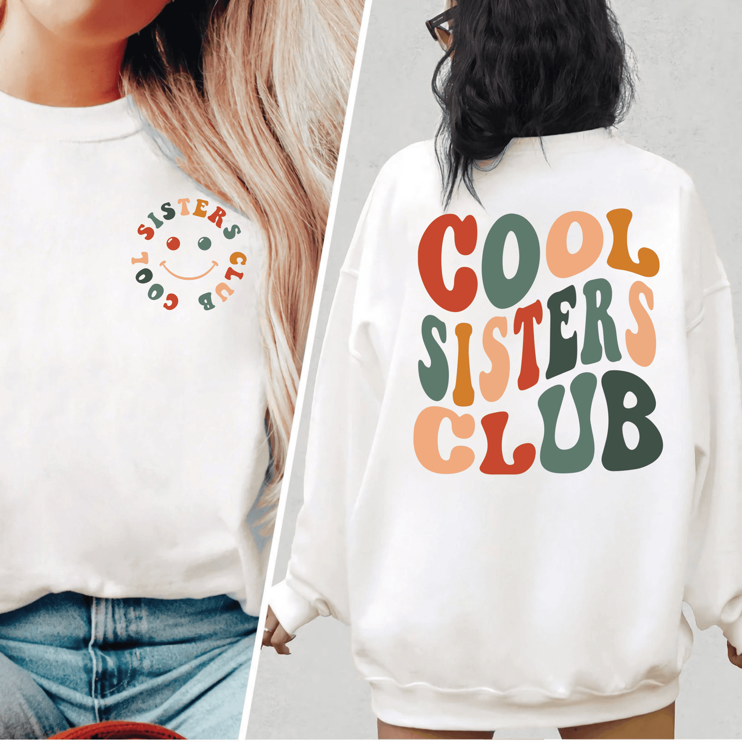 Geschwistergeist - 'Cool Sisters Club' Gemütliche Kollektion - GiftHaus