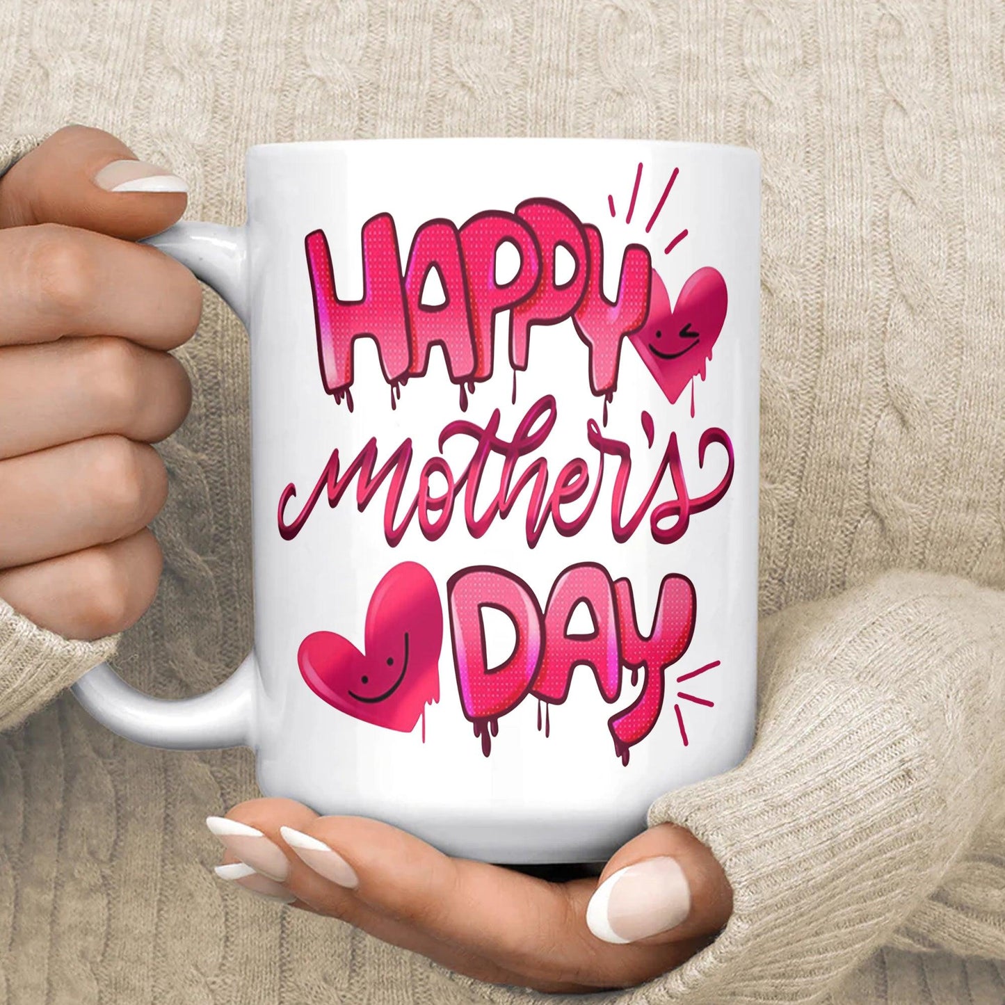 Glückwunsch zum Muttertag - Dekorative Tasse - GiftHaus